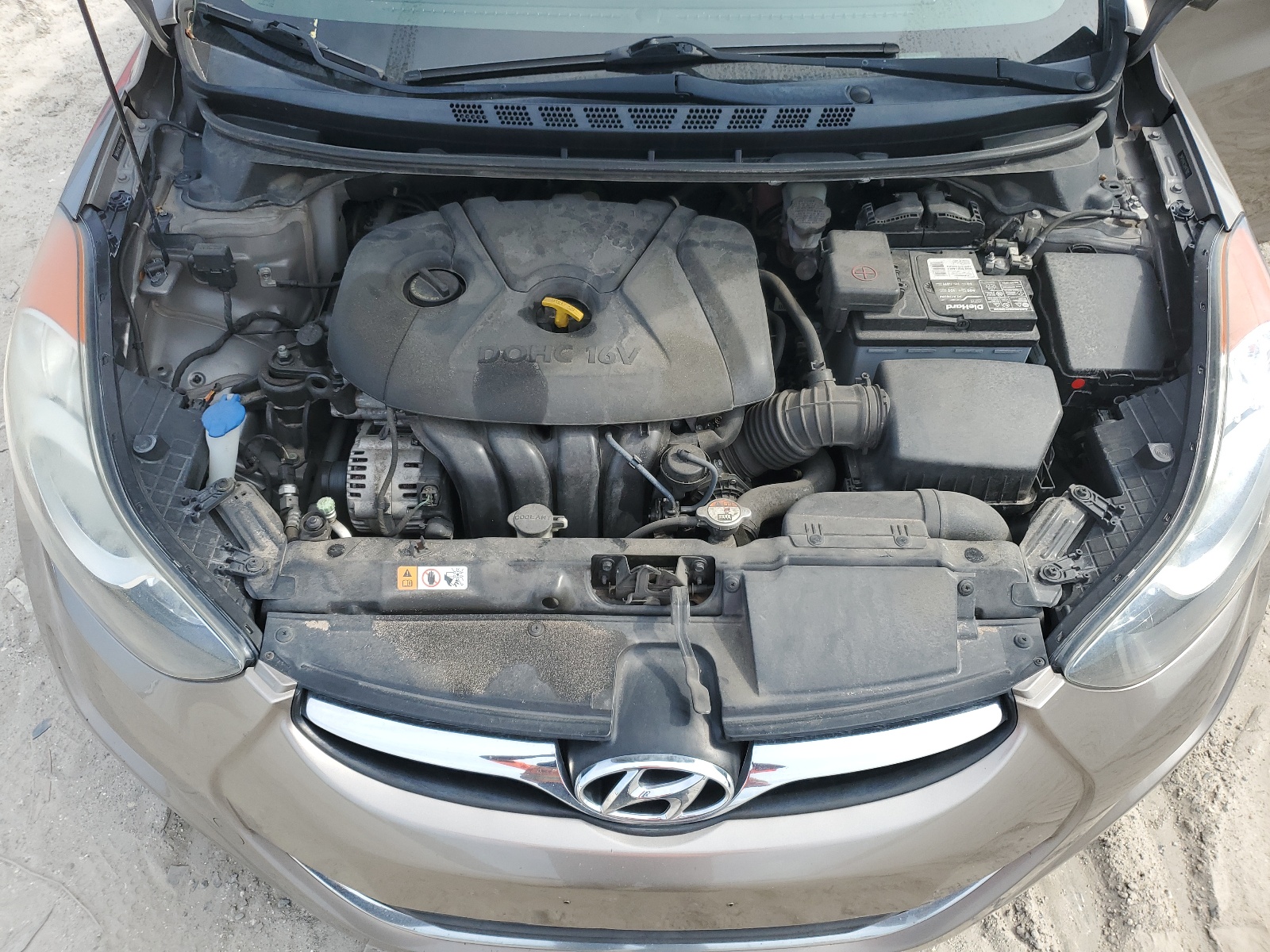 5NPDH4AE2DH417981 2013 Hyundai Elantra Gls