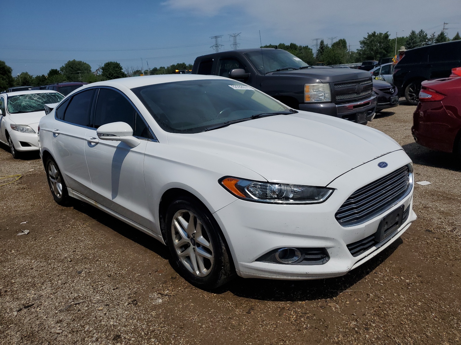 3FA6P0HR7DR337267 2013 Ford Fusion Se