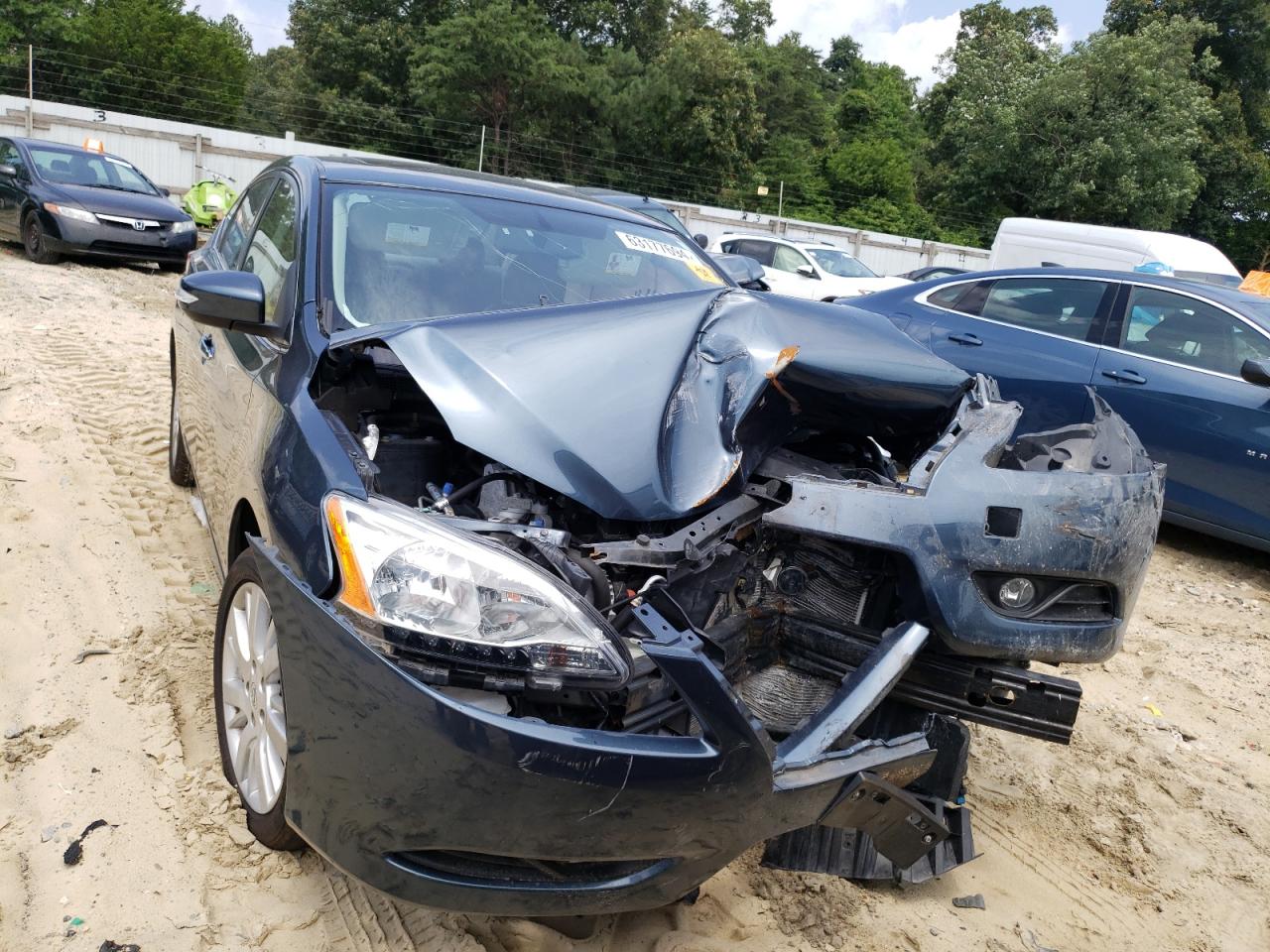 2015 Nissan Sentra S VIN: 3N1AB7AP2FY322689 Lot: 63177694