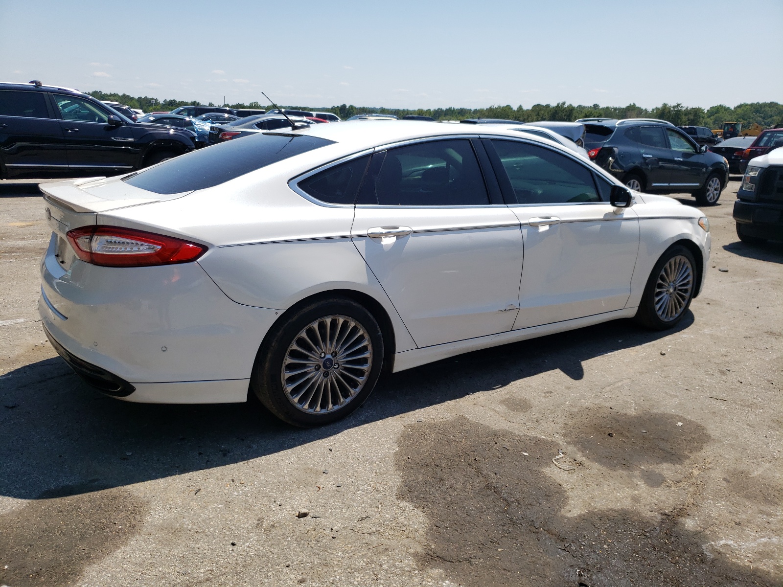 2013 Ford Fusion Titanium vin: 3FA6P0K94DR212168