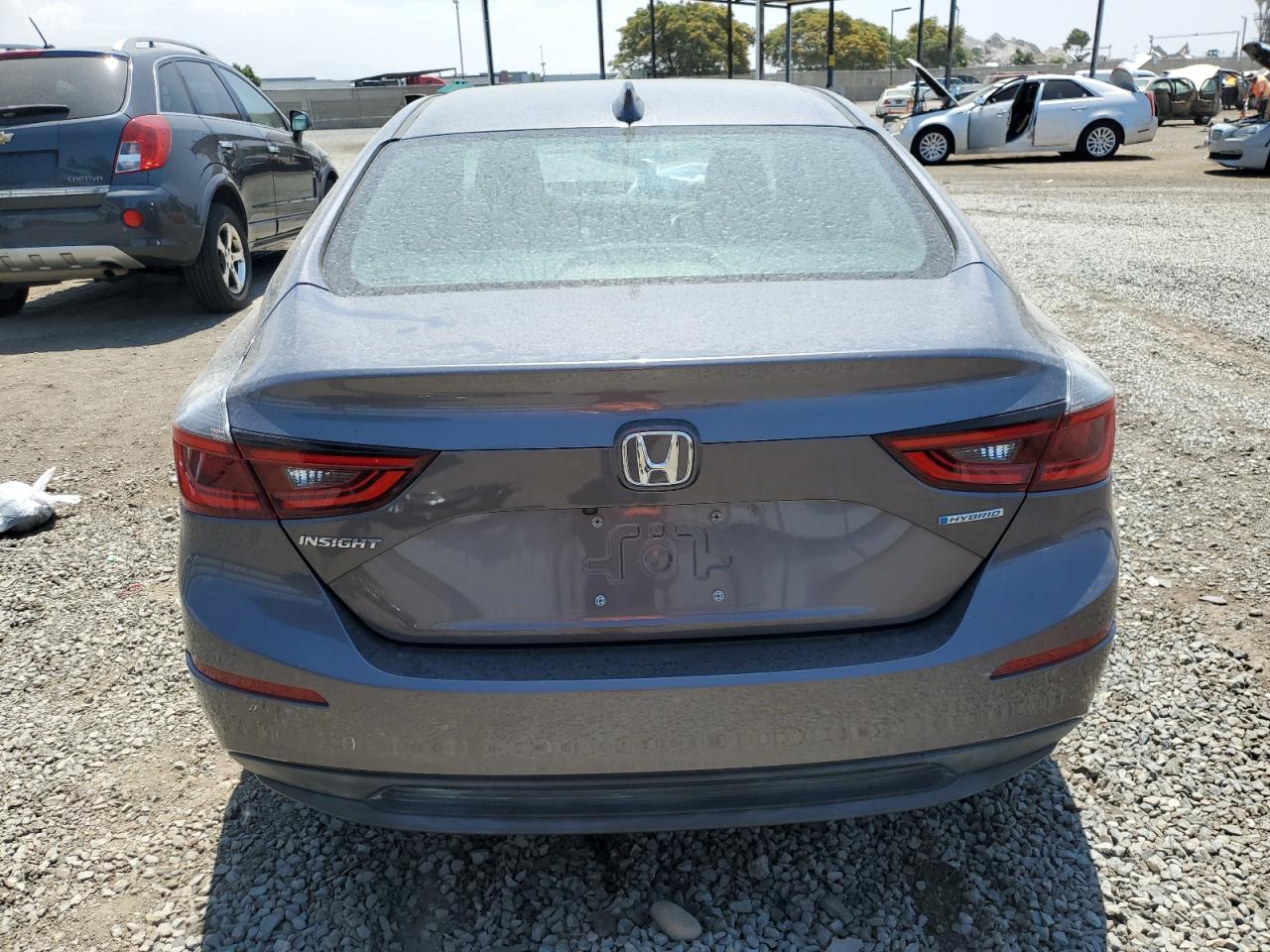 2021 Honda Insight Ex VIN: 19XZE4F5XME007568 Lot: 59588434