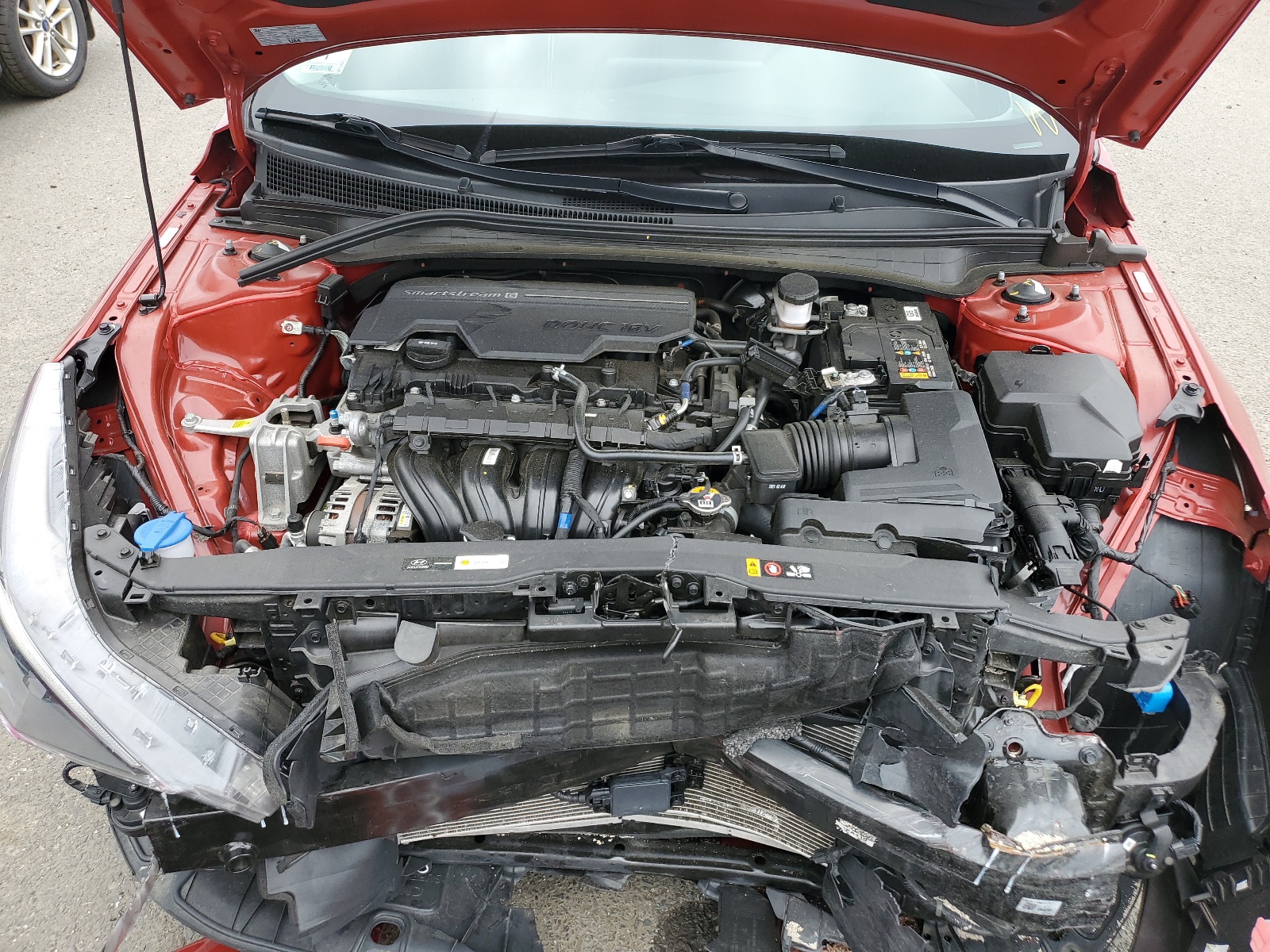 KMHLS4AGXNU227332 2022 Hyundai Elantra Sel