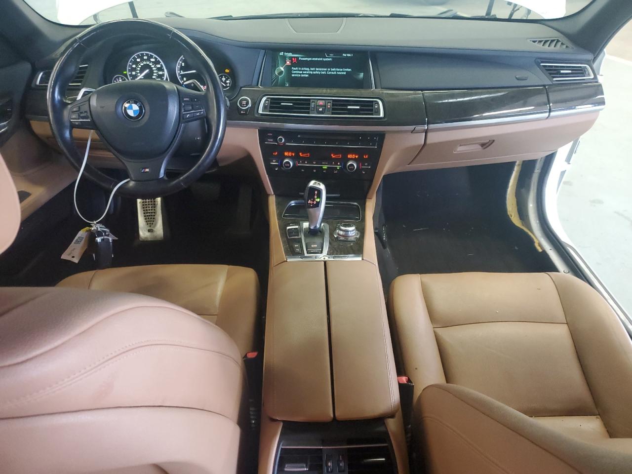 2013 BMW 740 Lxi VIN: WBAYF4C53DD127451 Lot: 61827884