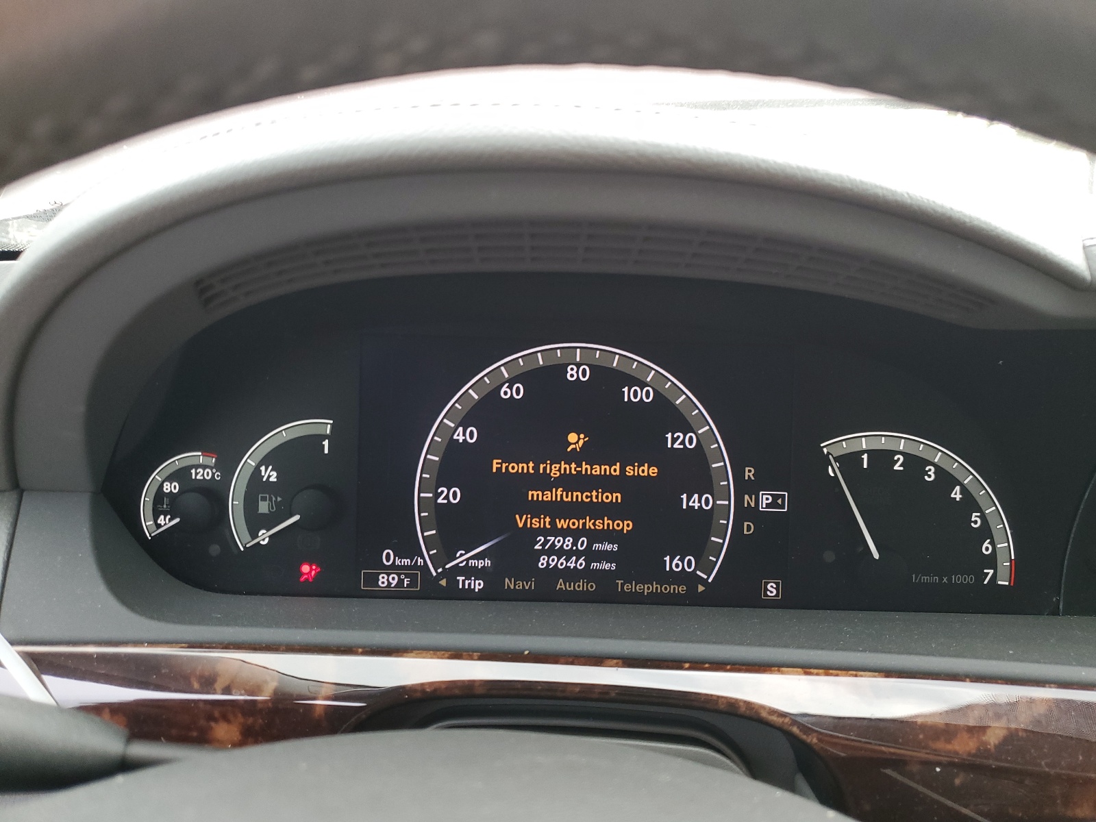 WDDNG71X67A107389 2007 Mercedes-Benz S 550