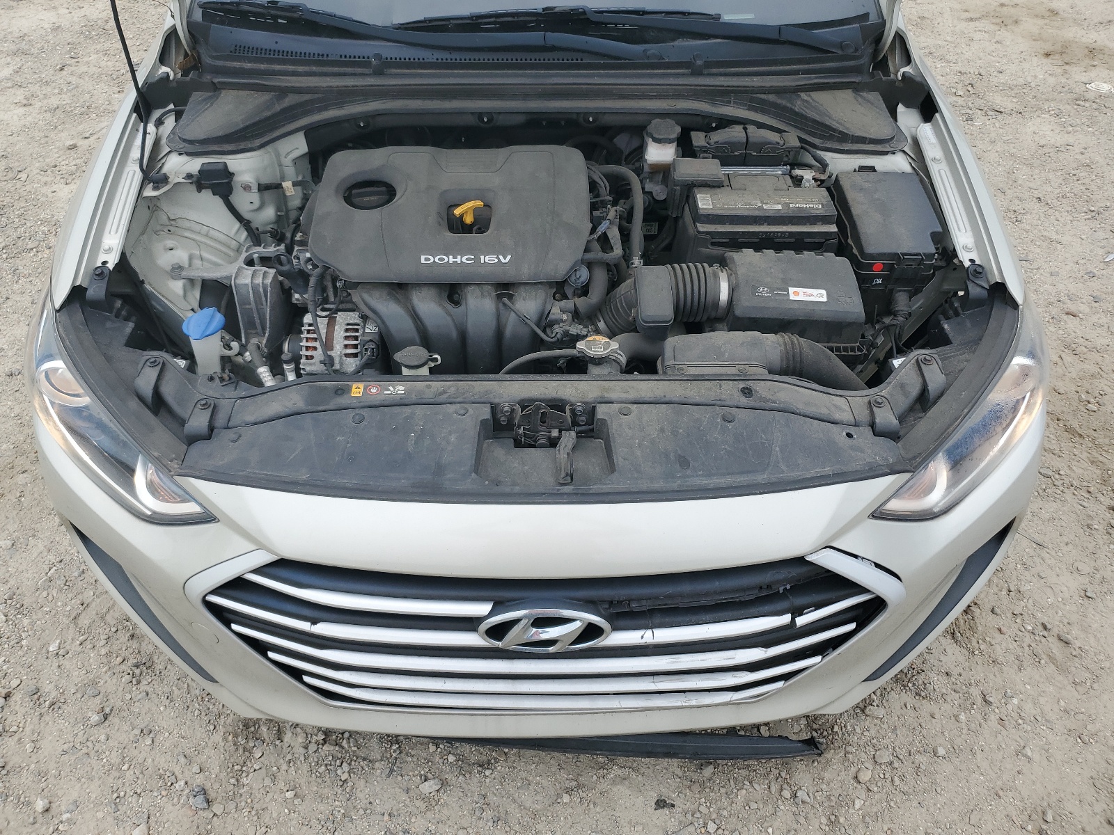 KMHD74LF5HU370350 2017 Hyundai Elantra Se