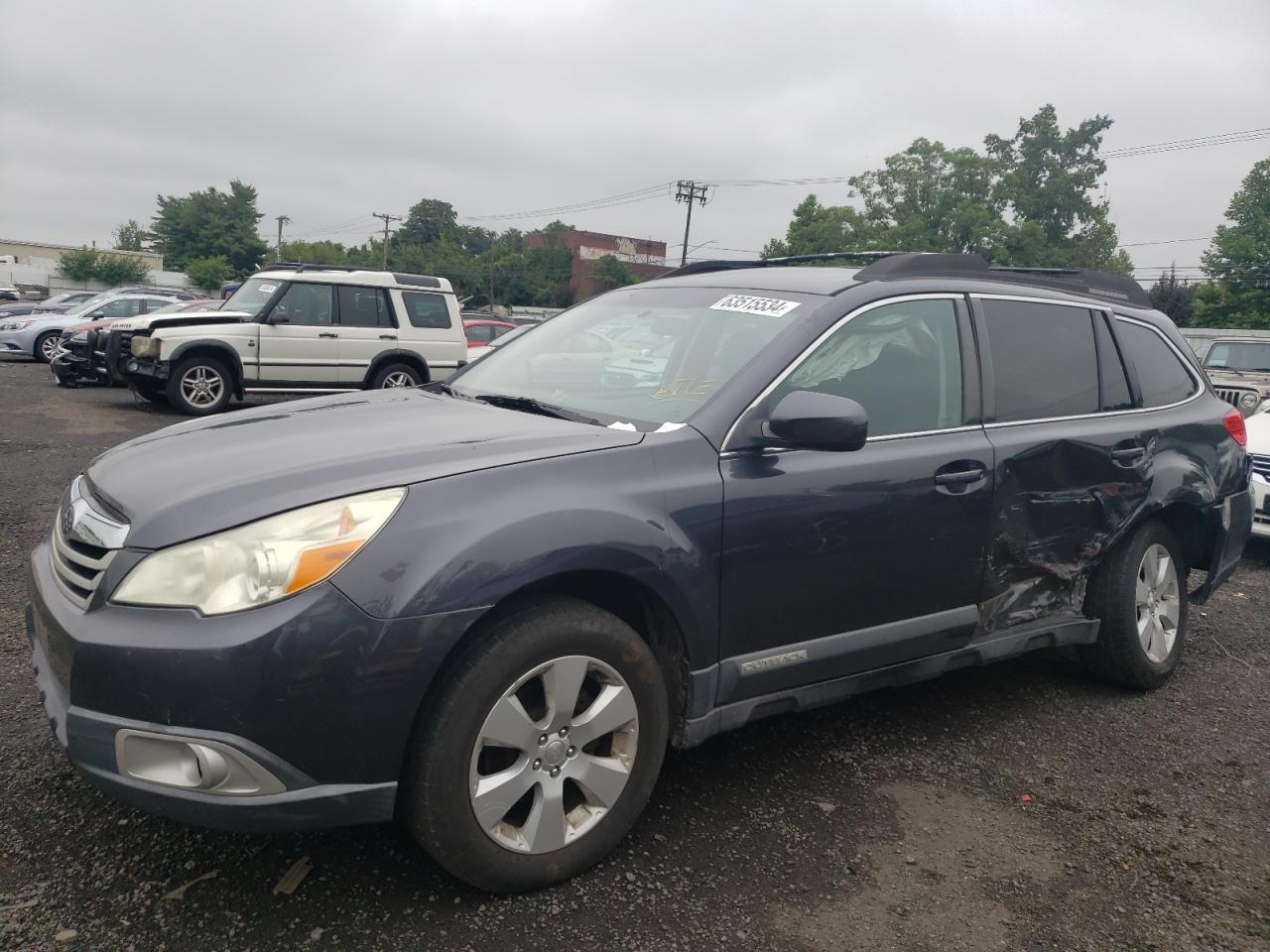 2011 Subaru Outback 2.5I Premium VIN: 4S4BRBBC5B3444876 Lot: 63515534