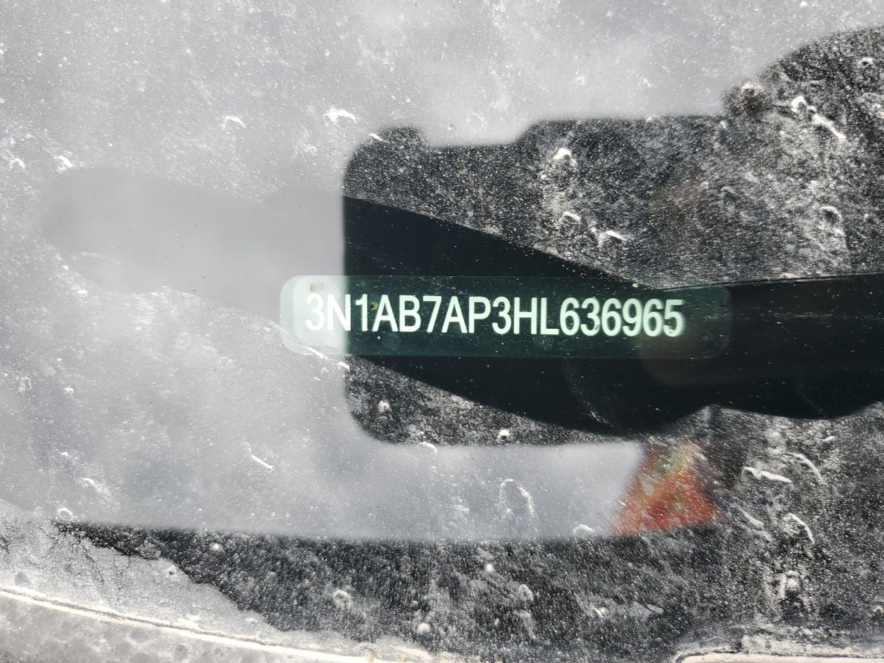 2017 Nissan Sentra S VIN: 3N1AB7AP3HL636965 Lot: 61667604