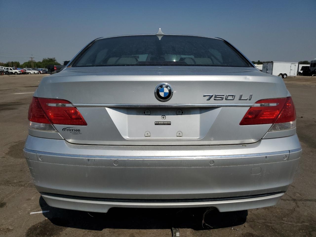 2007 BMW 750 VIN: WBAHN83547DT65856 Lot: 64987884