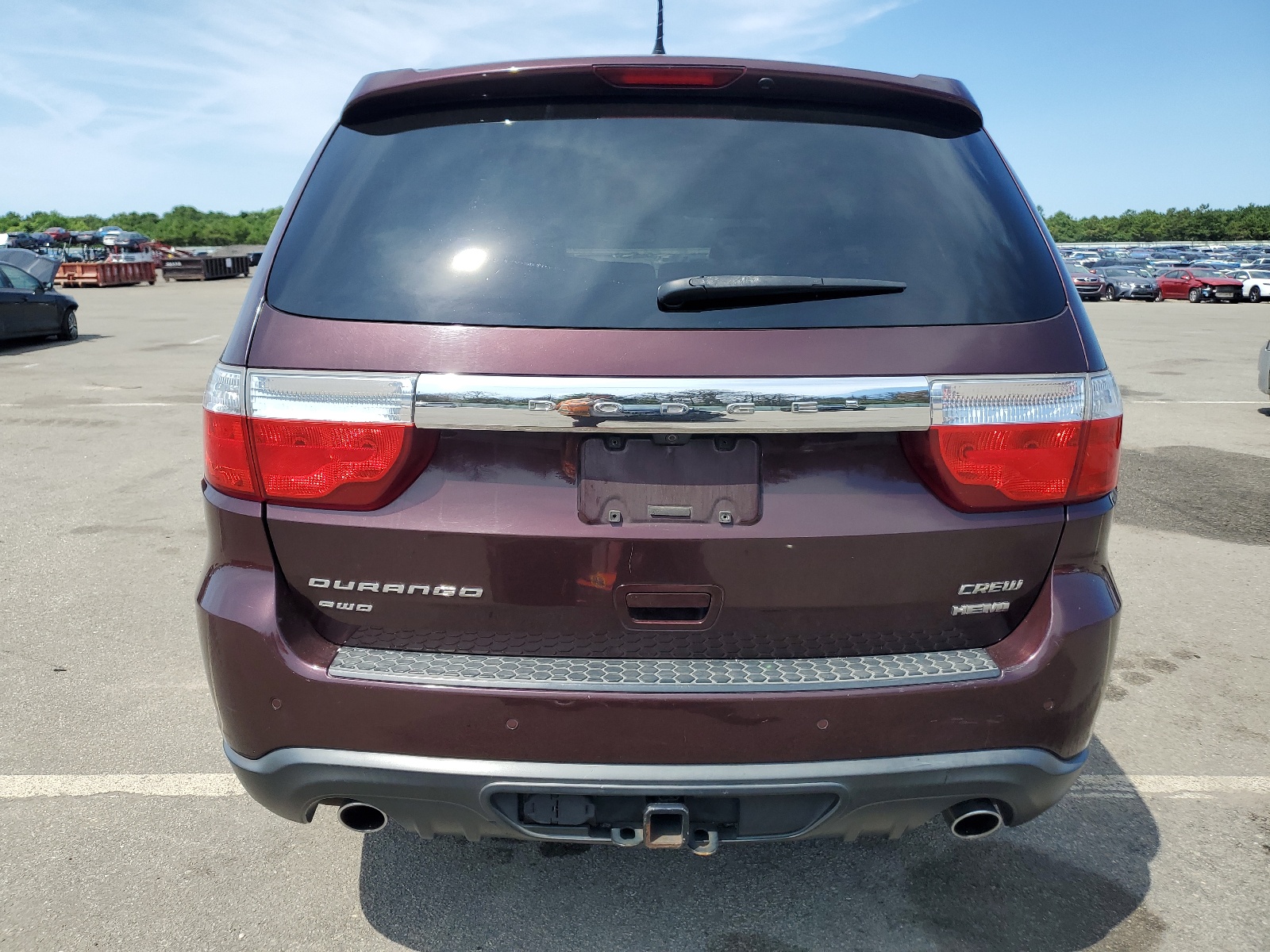 1C4SDJDT7CC309393 2012 Dodge Durango Crew