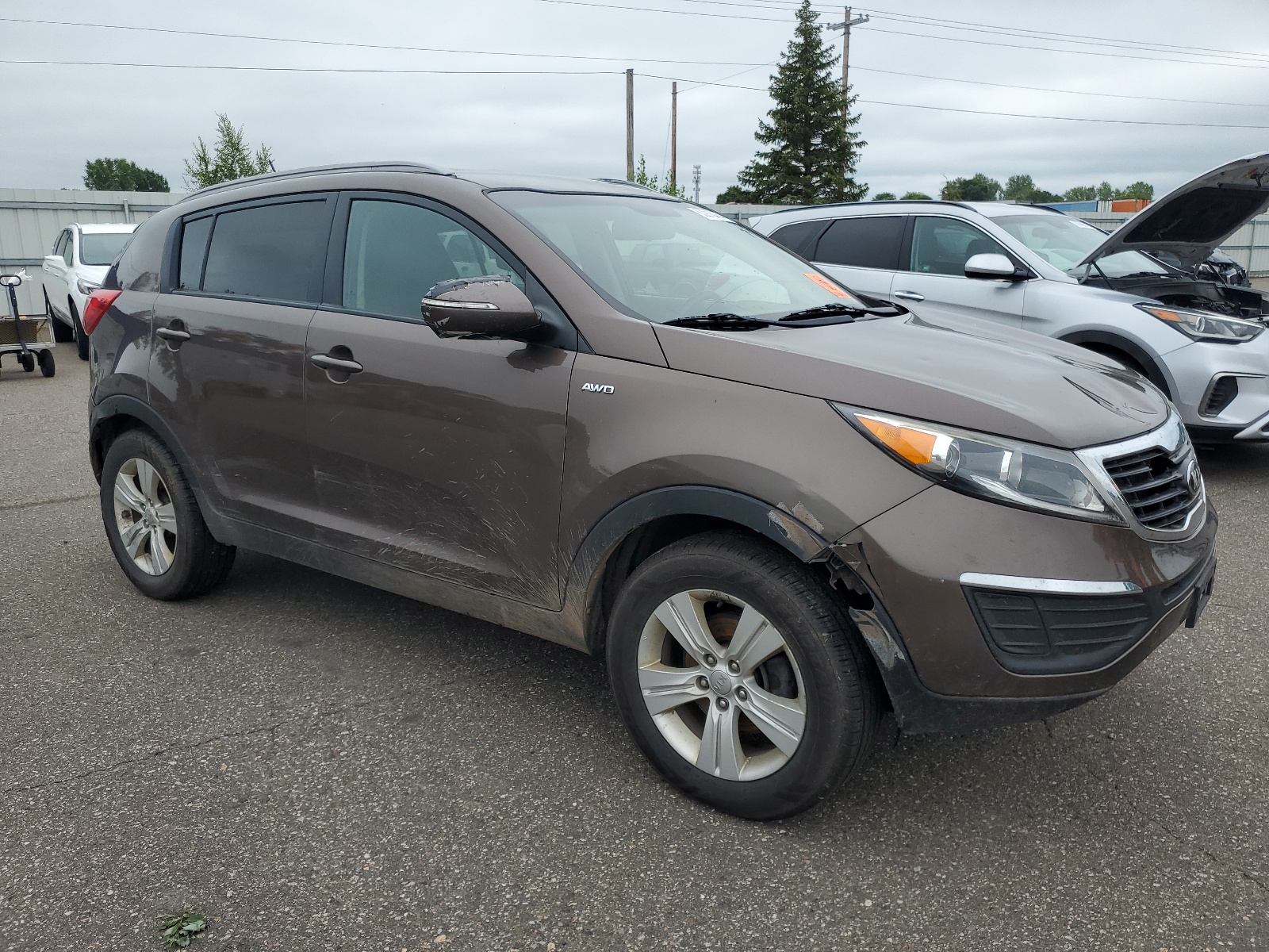 2013 Kia Sportage Lx vin: KNDPBCA27D7528030