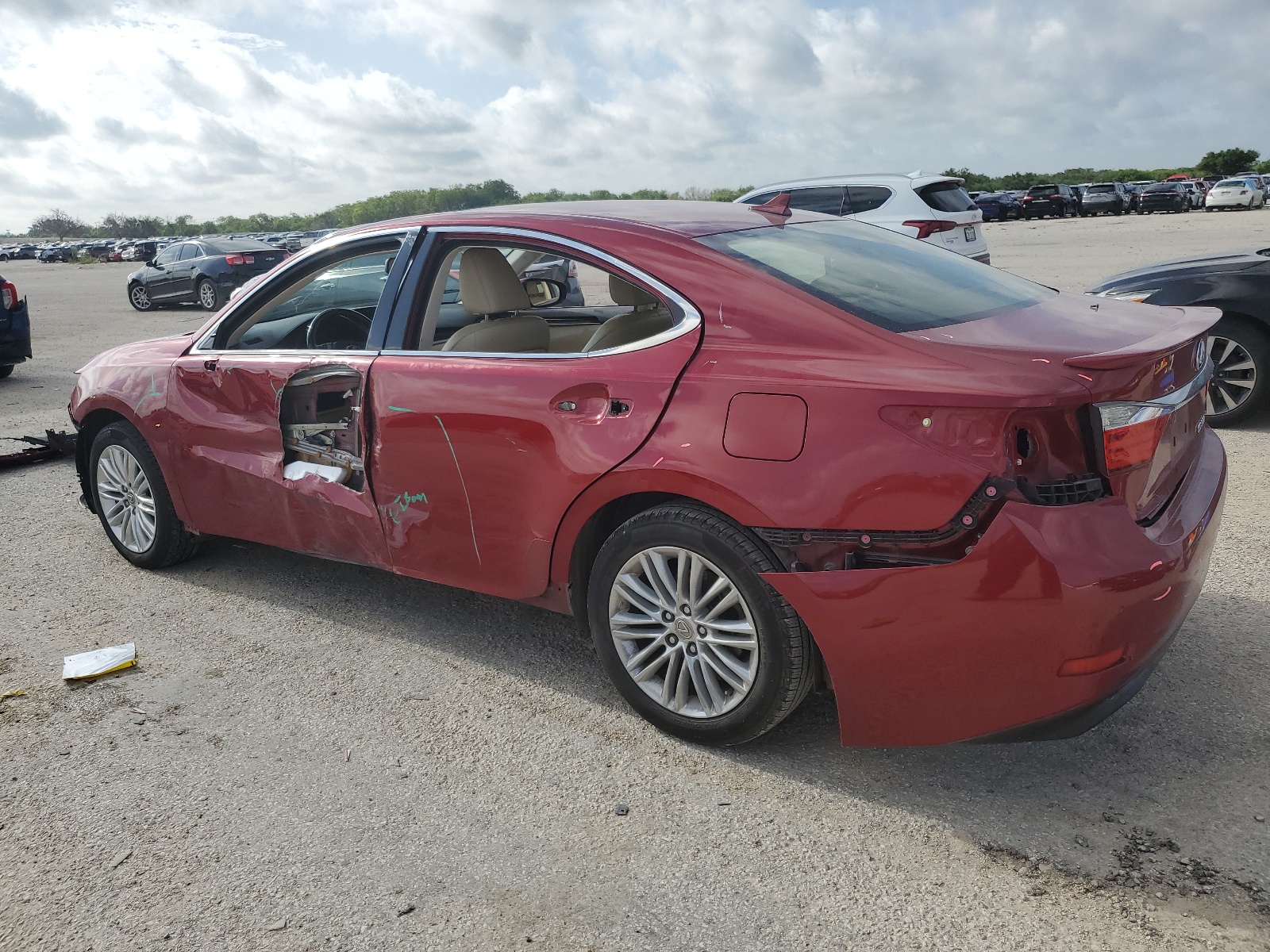 JTHBK1GG6D2053001 2013 Lexus Es 350