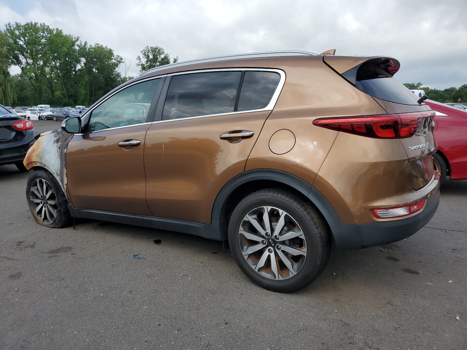 2018 Kia Sportage Ex vin: KNDPNCAC8J7374326