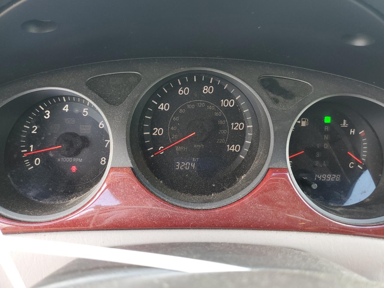 2004 Lexus Es 330 VIN: JTHBA30GX40002525 Lot: 62080674