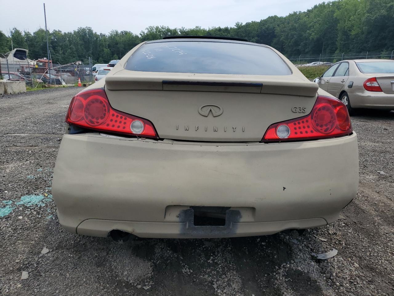 2005 Infiniti G35 VIN: JNKCV54E35M404474 Lot: 64782804