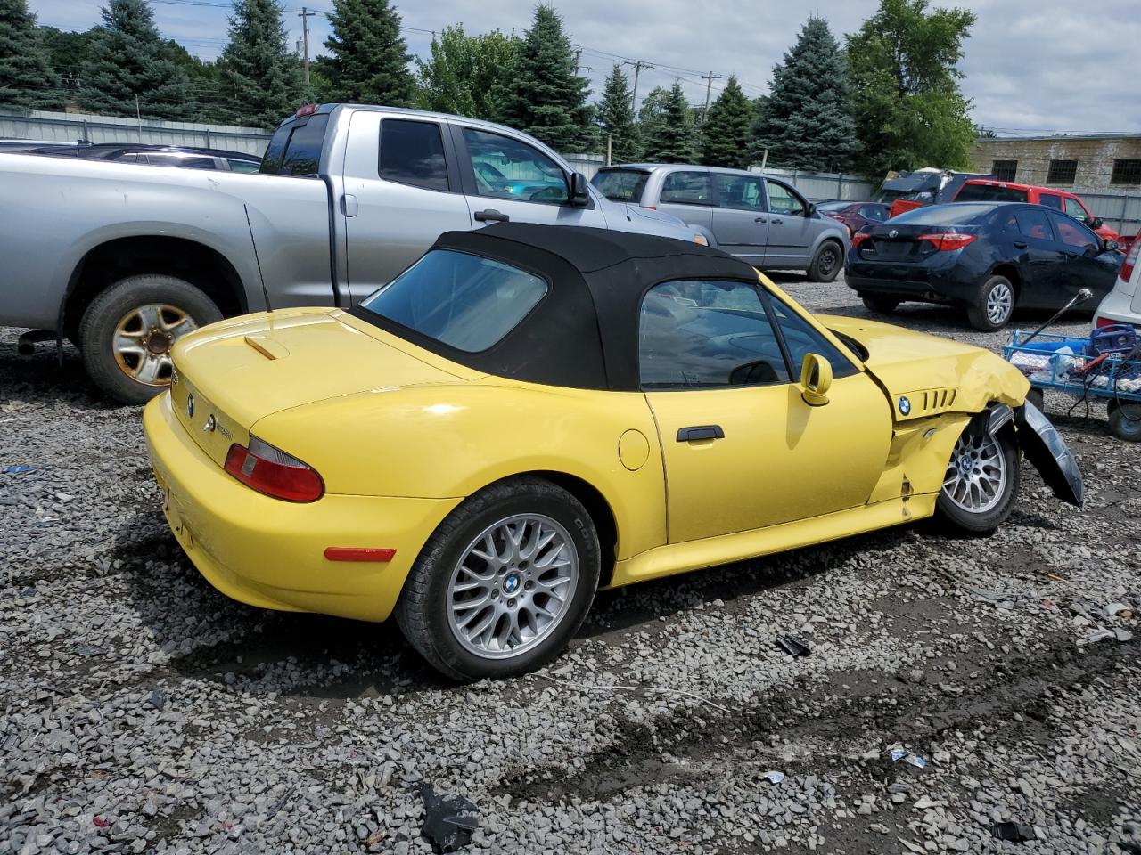 2002 BMW Z3 2.5 VIN: 4USCN33422LK52195 Lot: 62006494