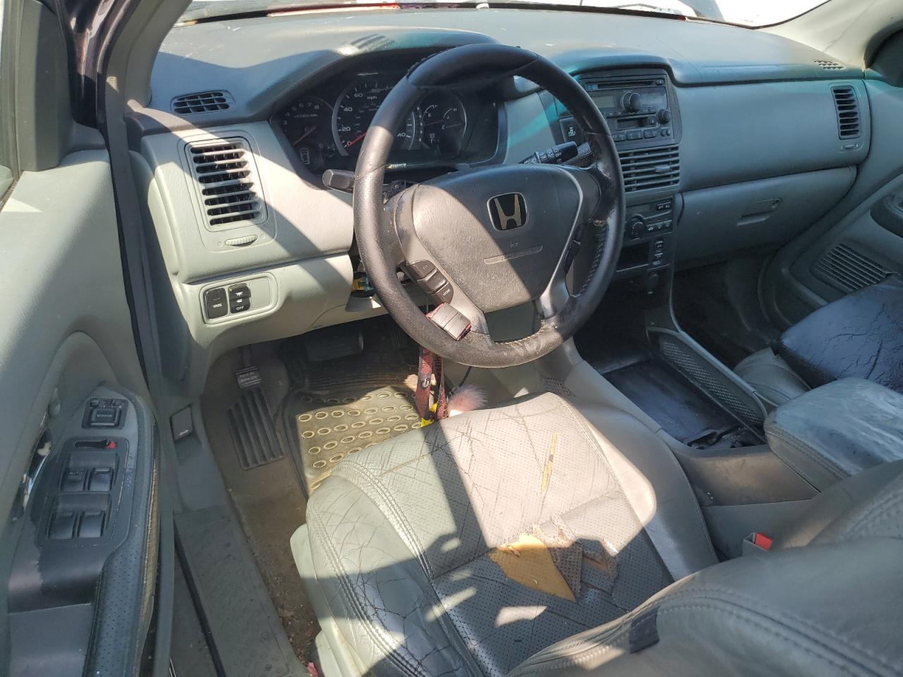 2004 Honda Pilot Exl VIN: 2HKYF18594H549535 Lot: 62913874