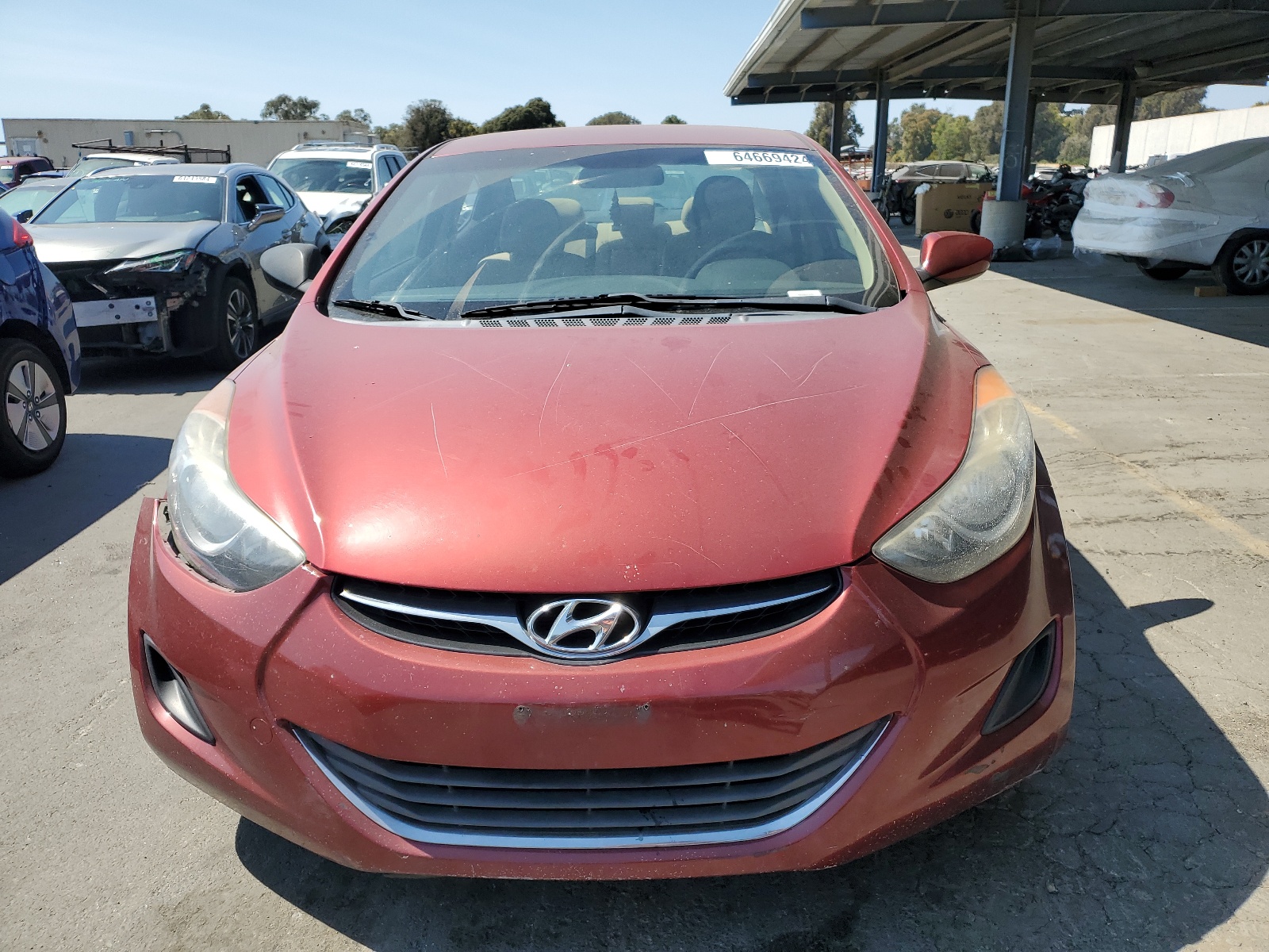 5NPDH4AEXDH184934 2013 Hyundai Elantra Gls