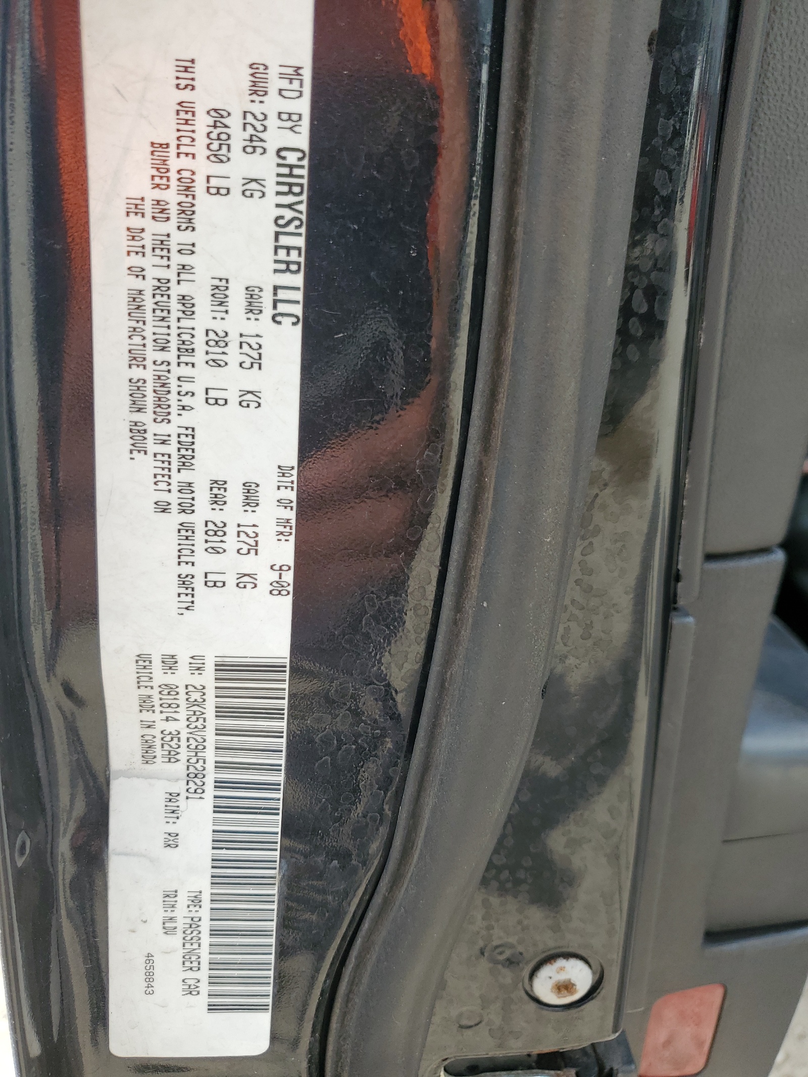 2C3KA53V29H528291 2009 Chrysler 300 Touring