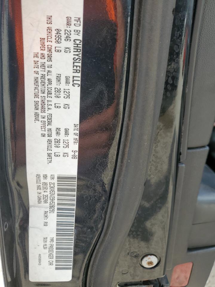 2009 Chrysler 300 Touring VIN: 2C3KA53V29H528291 Lot: 61940334