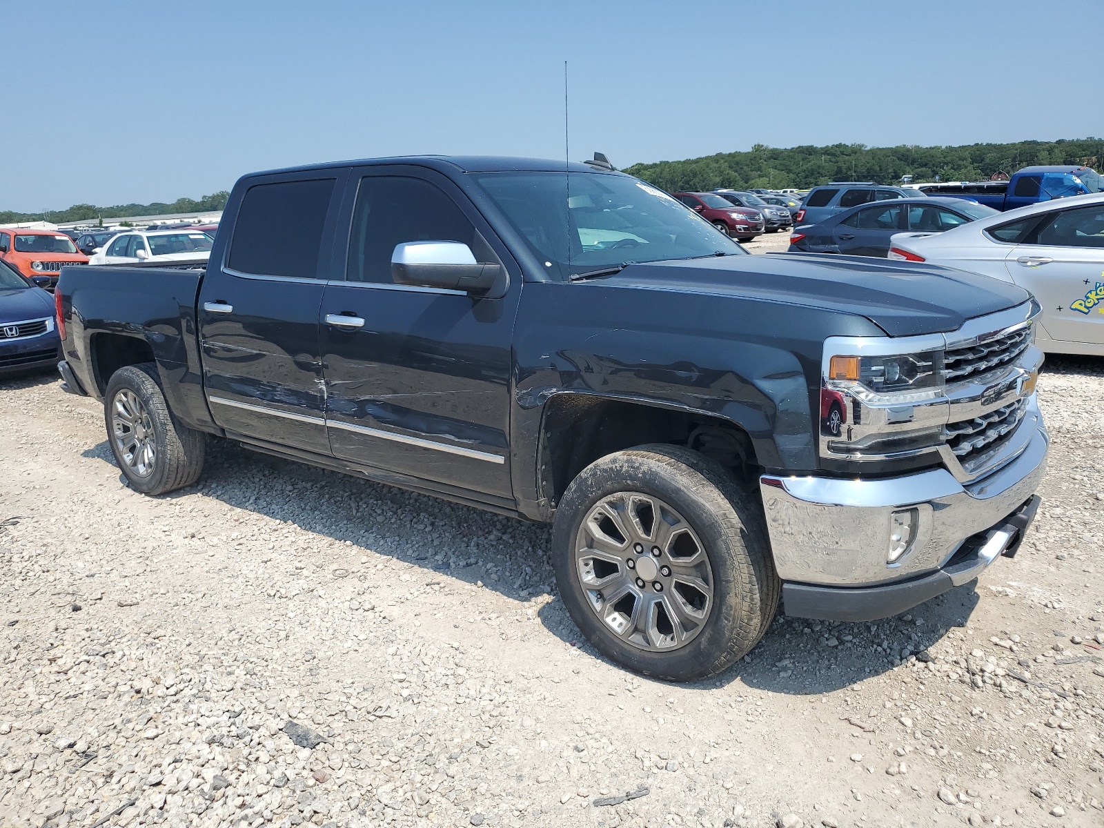 2018 Chevrolet Silverado K1500 Ltz vin: 3GCUKSEJ6JG447714