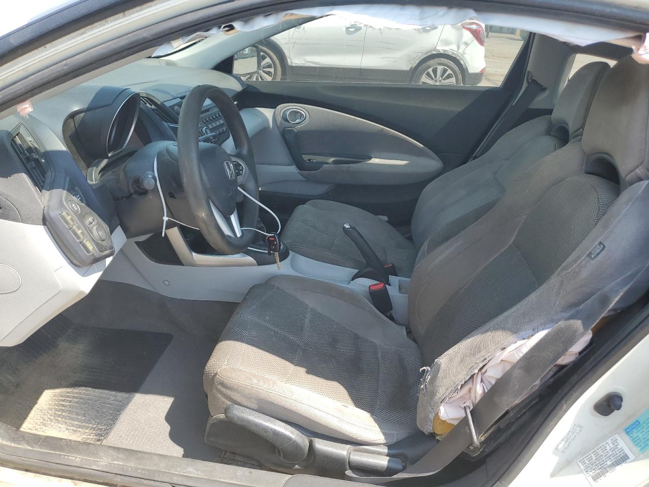 2011 Honda Cr-Z VIN: JHMZF1C40BS012455 Lot: 62670574