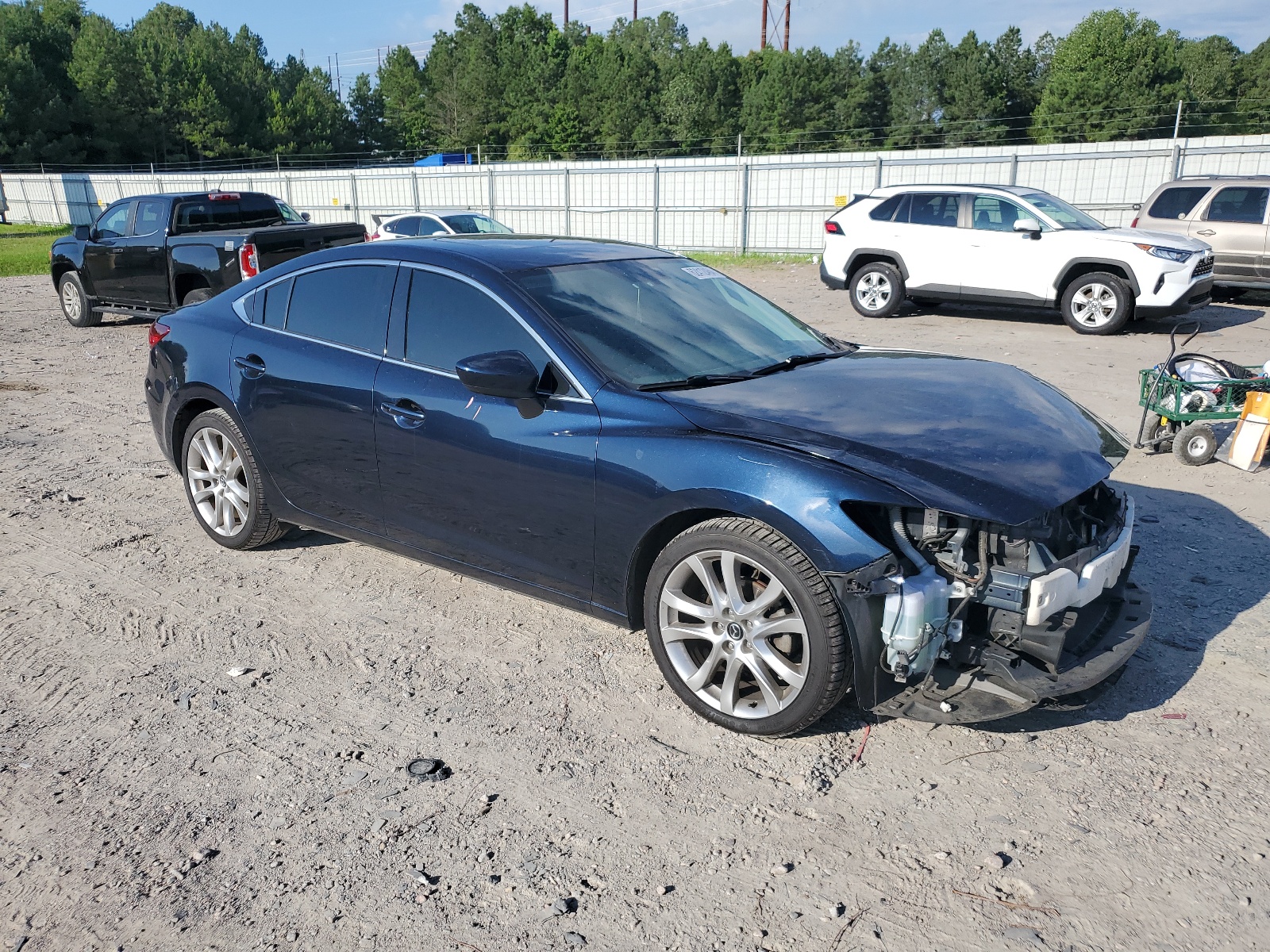 JM1GJ1V6XF1167886 2015 Mazda 6 Touring