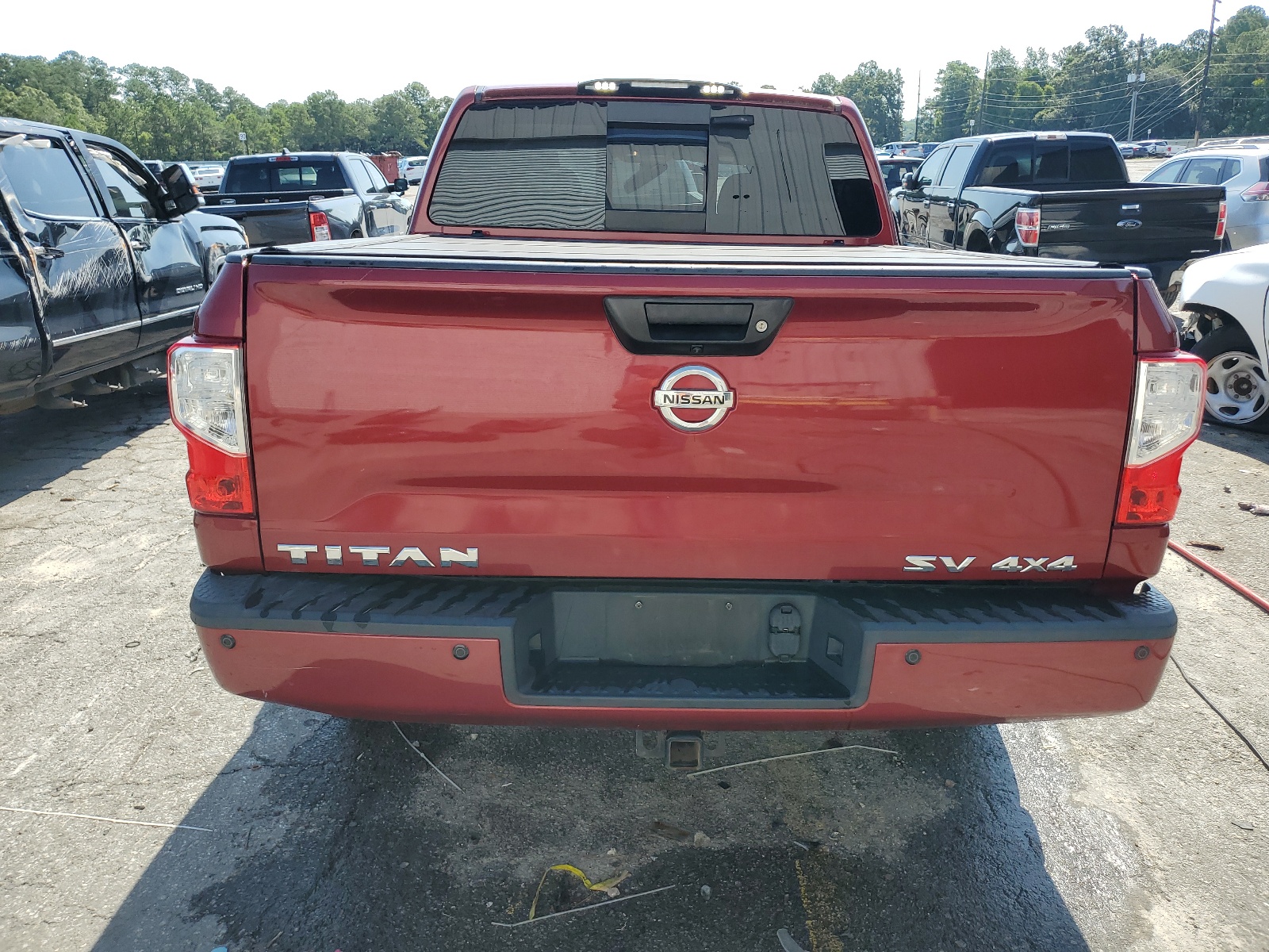 1N6AA1E50HN567848 2017 Nissan Titan Sv