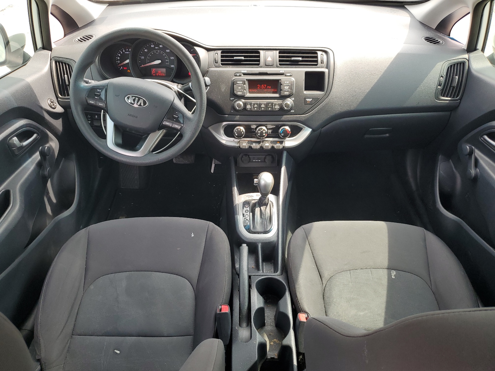 KNADM4A35E6368360 2014 Kia Rio Lx