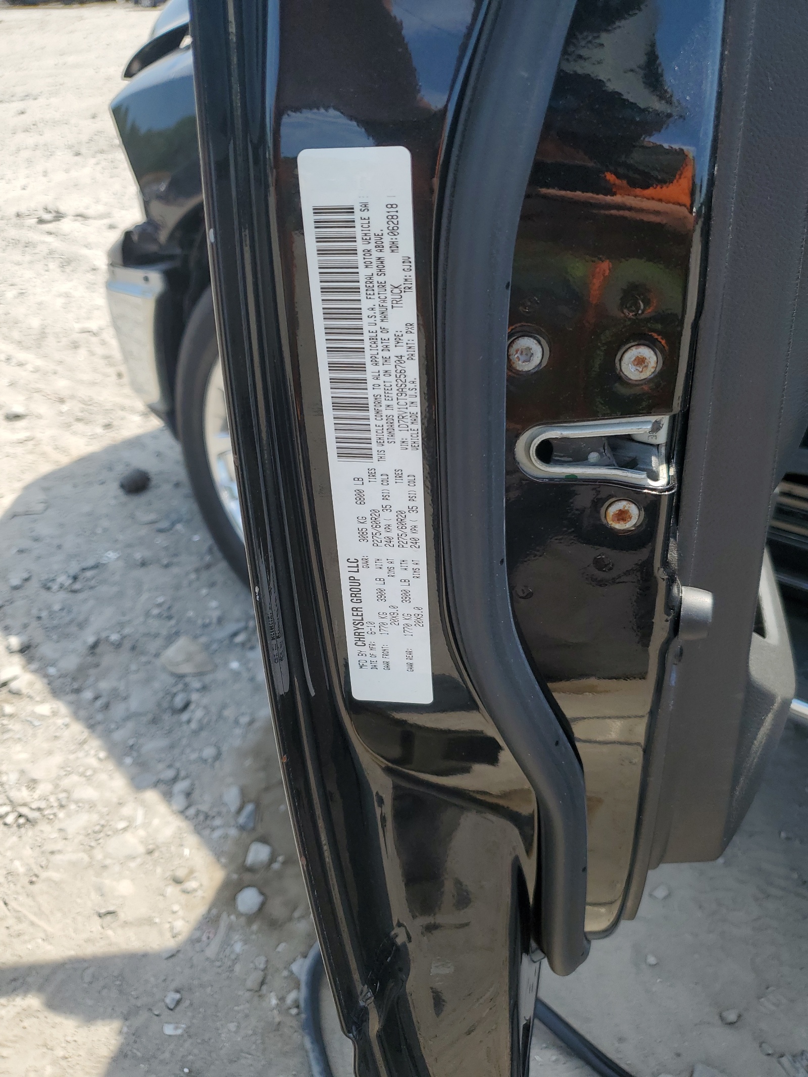 1D7RV1CT9AS256704 2010 Dodge Ram 1500