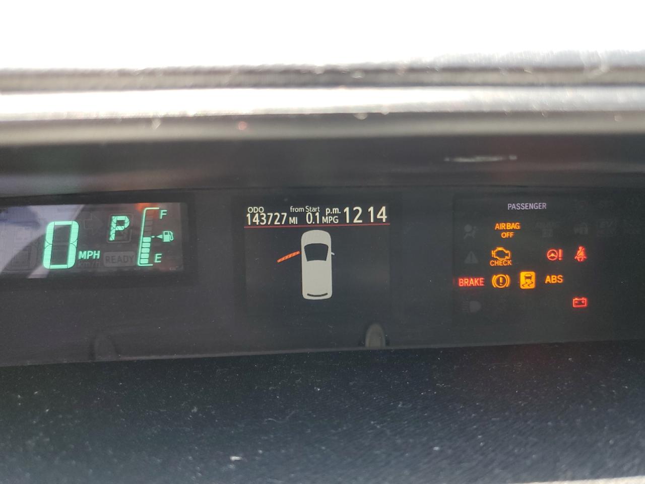 2012 Toyota Prius C VIN: JTDKDTB35C1508842 Lot: 64423314