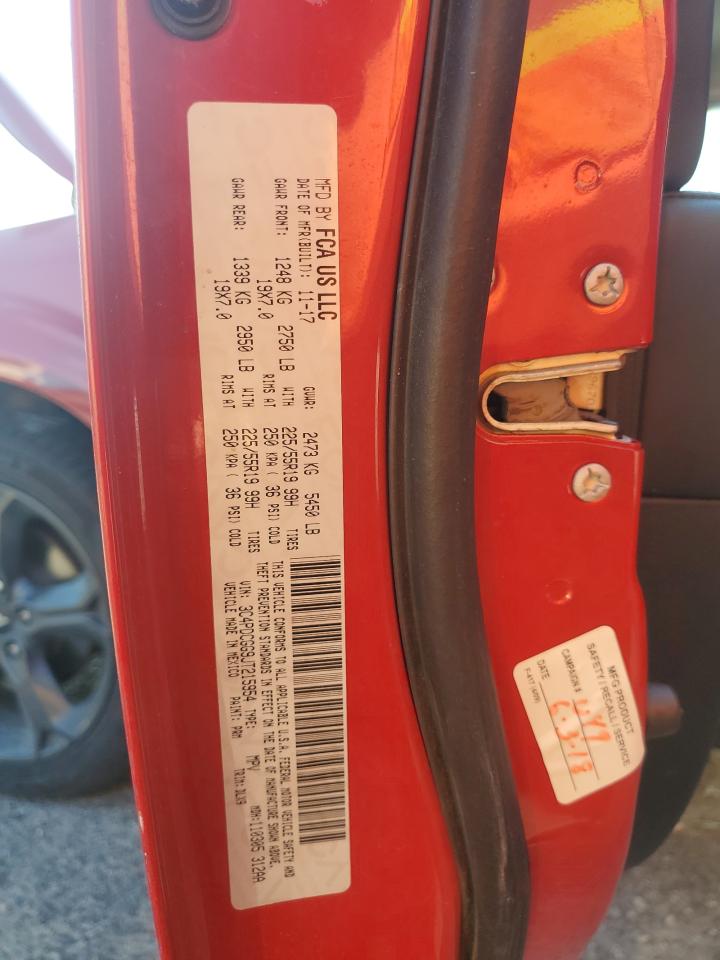 2018 Dodge Journey Crossroad VIN: 3C4PDCGG9JT215954 Lot: 62903164