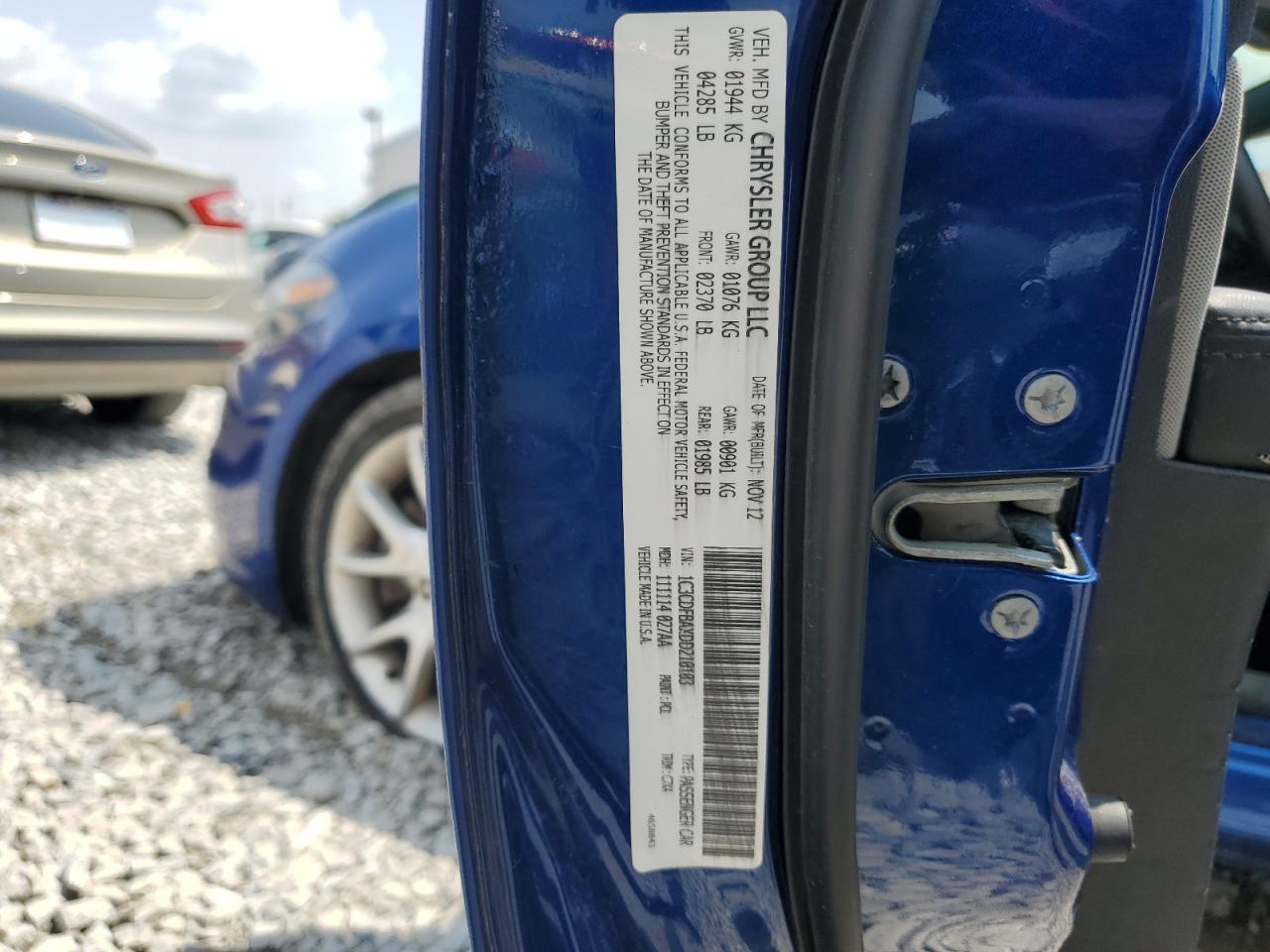 2013 Dodge Dart Sxt VIN: 1C3CDFBAXDD210103 Lot: 64628054