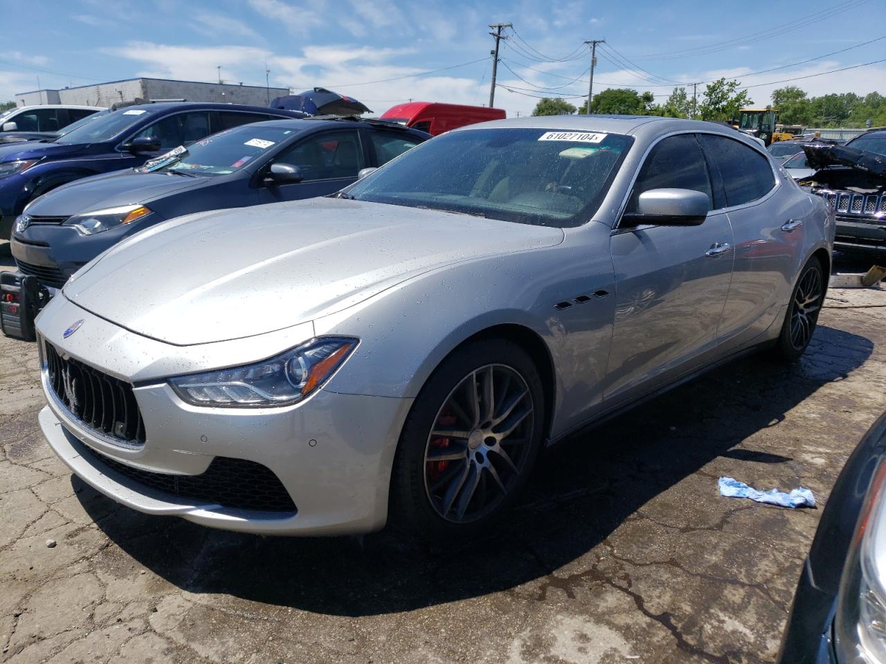 2014 Maserati Ghibli S zu verkaufen in Chicago Heights, IL - Vandalism