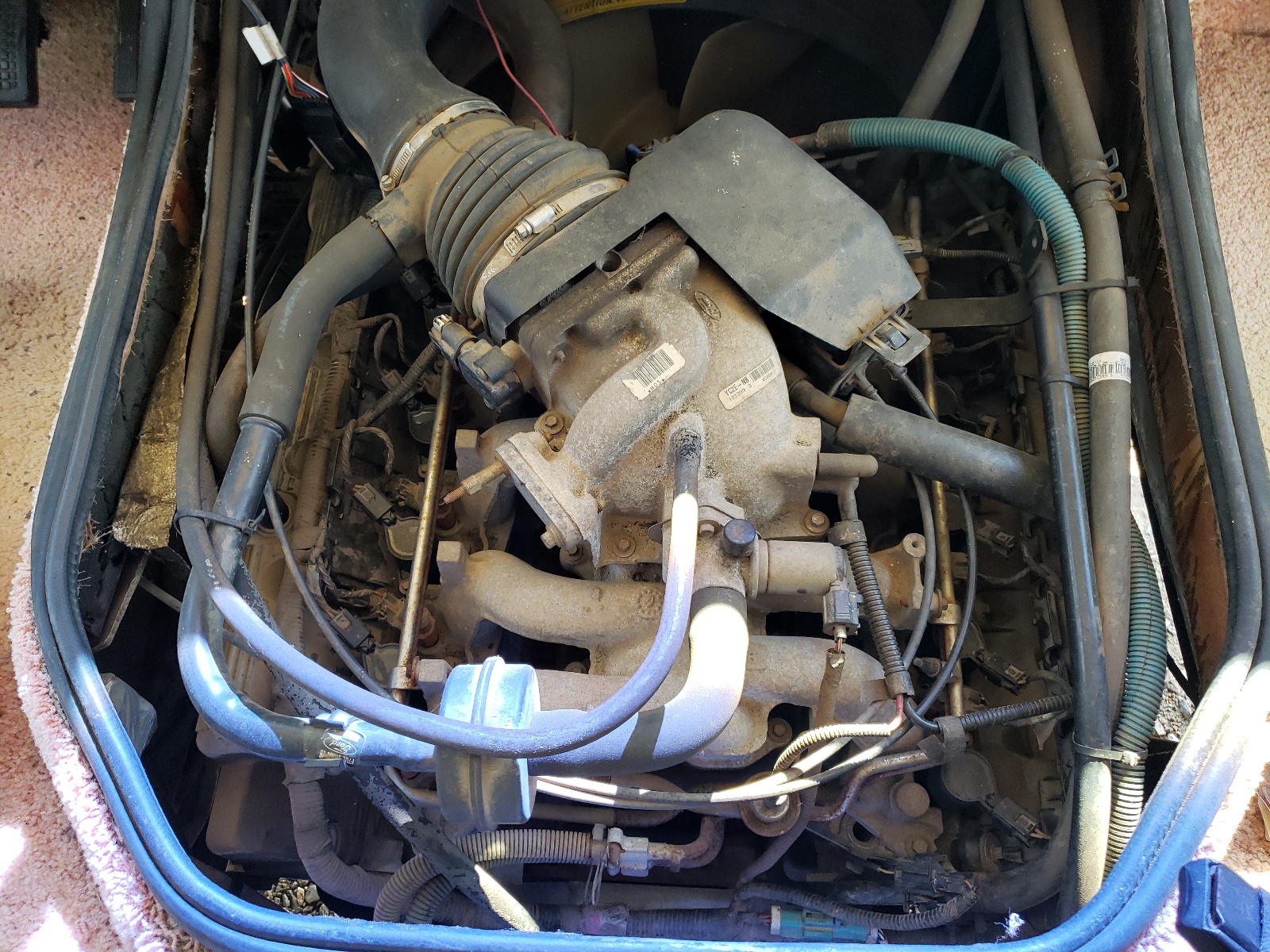 1FCNF53S4Y0A01291 2000 Ford F550 Super Duty Stripped Chassis