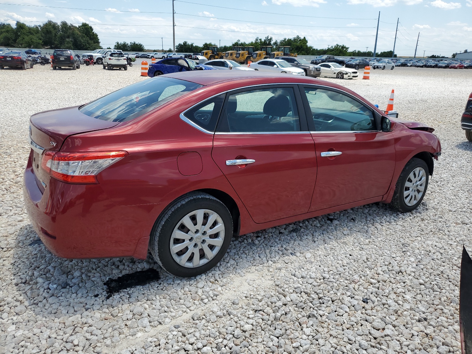 2014 Nissan Sentra S vin: 3N1AB7AP8EY234244