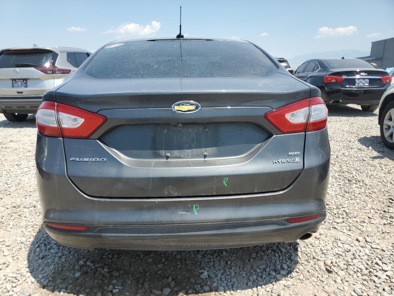 3FA6P0LU1GR318441 2016 Ford Fusion Se Hybrid