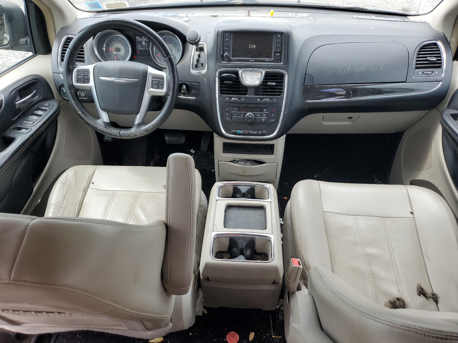 2C4RC1BG6CR401576 2012 Chrysler Town & Country Touring