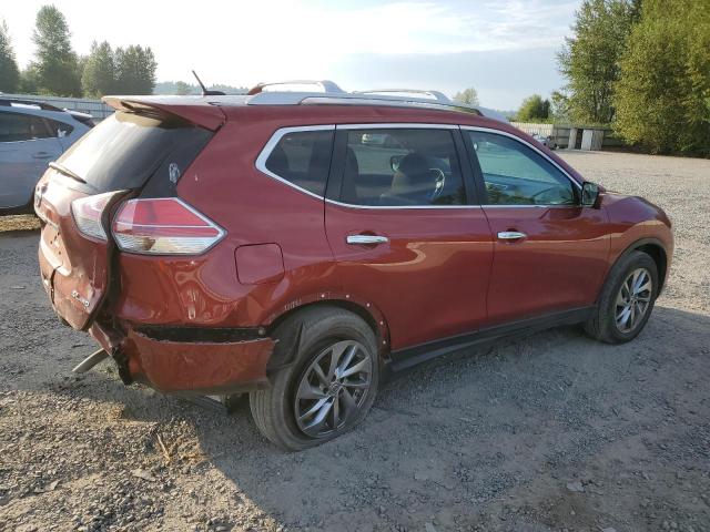  NISSAN ROGUE 2015 Червоний