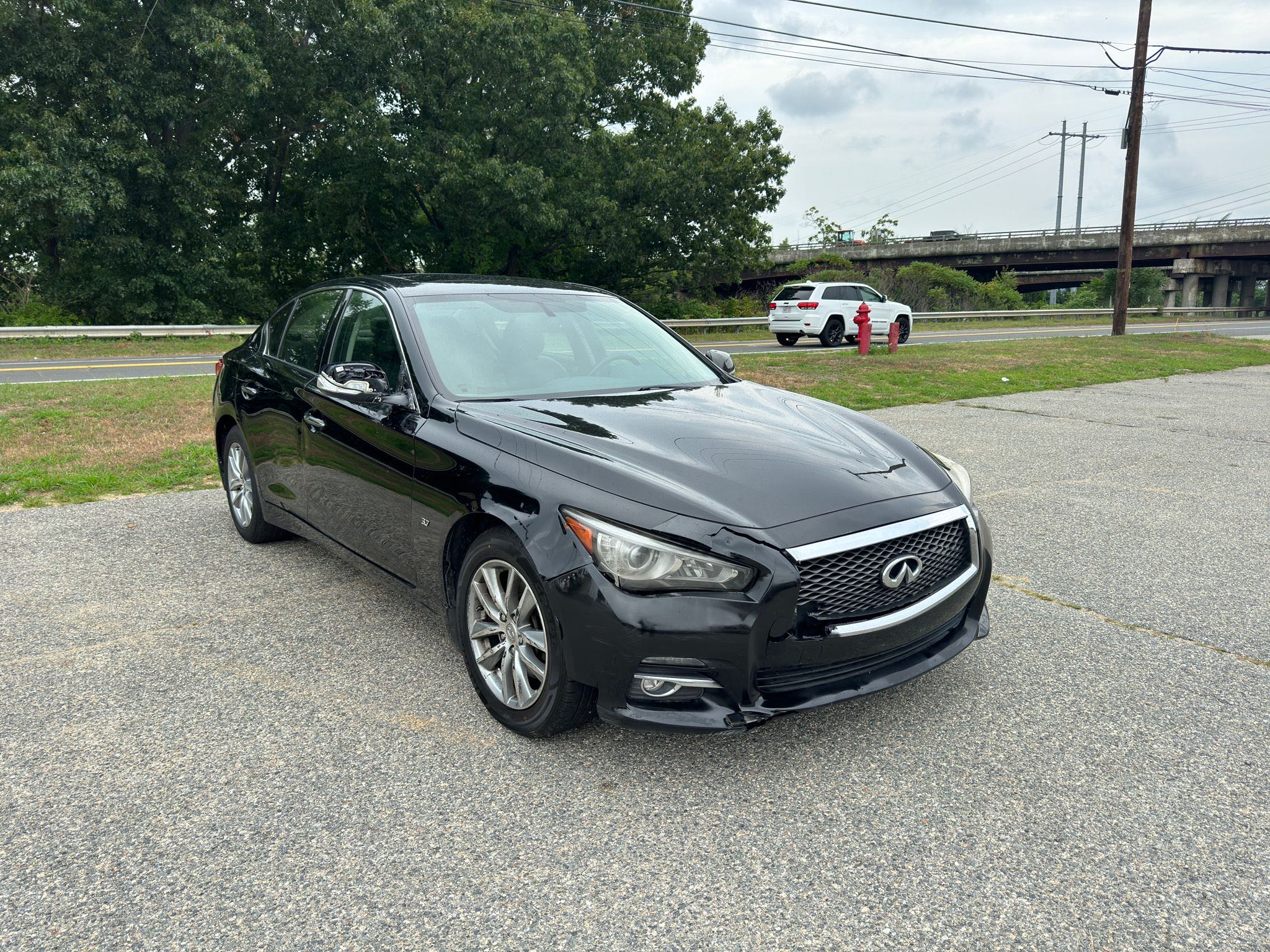 2015 Infiniti Q50 Base vin: JN1BV7AR0FM415405