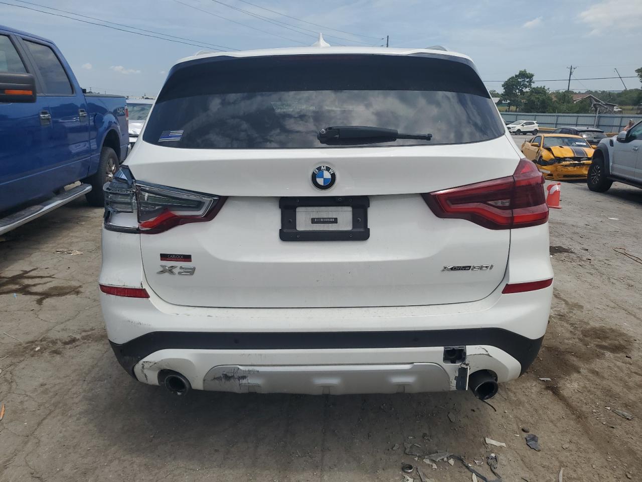 2019 BMW X3 xDrive30I VIN: 5UXTR9C52KLD94554 Lot: 62191544