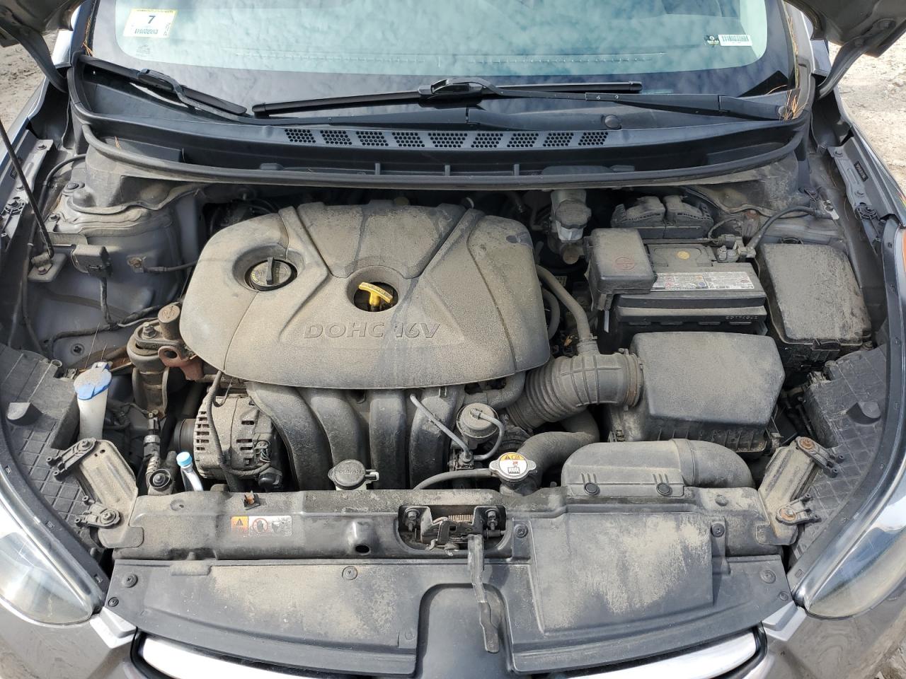 2013 Hyundai Elantra Gls VIN: 5NPDH4AE8DH319862 Lot: 63847394