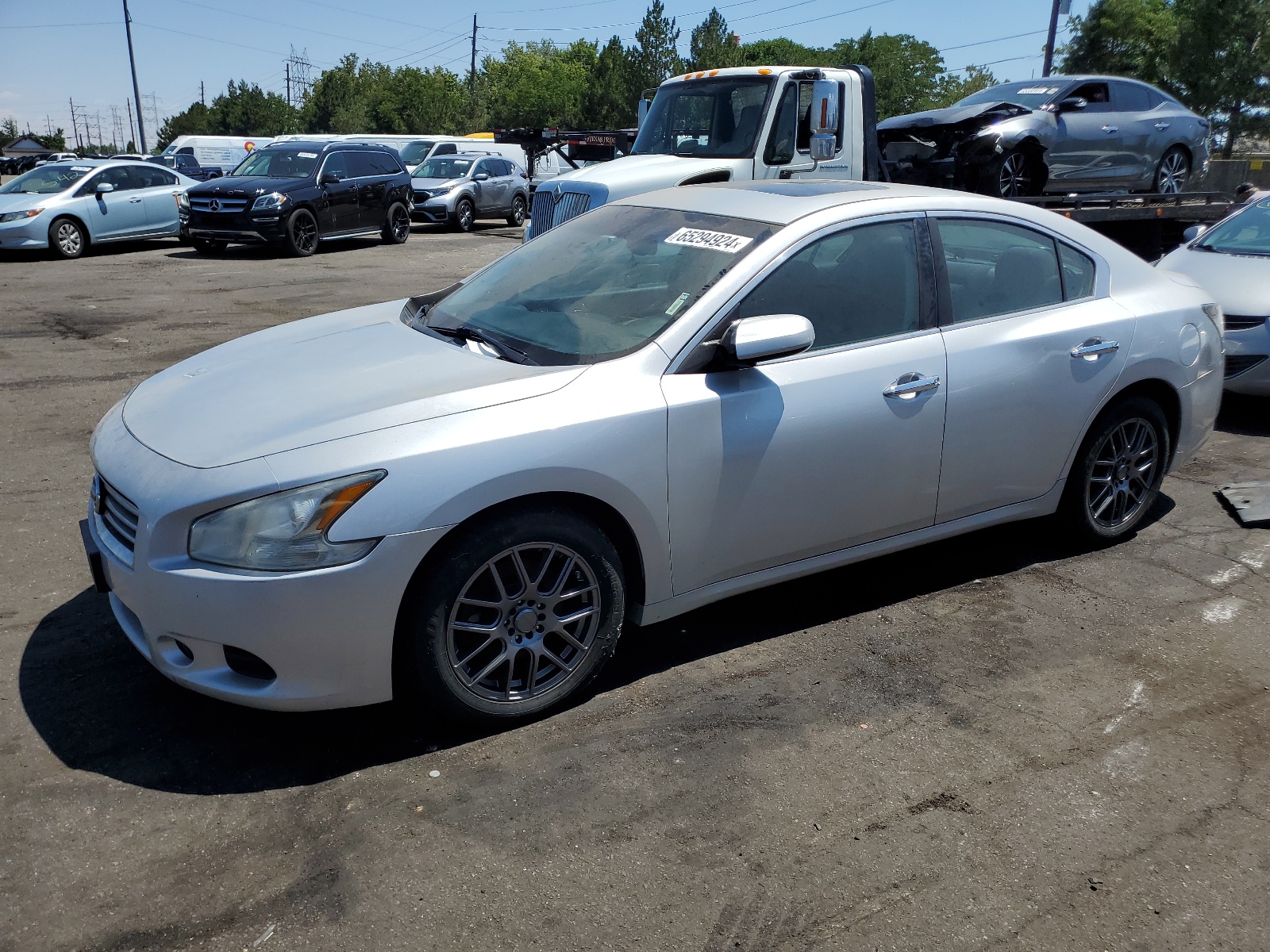 2014 Nissan Maxima S vin: 1N4AA5AP8EC485946