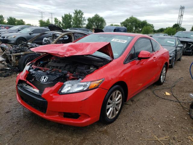  HONDA CIVIC 2012 Red