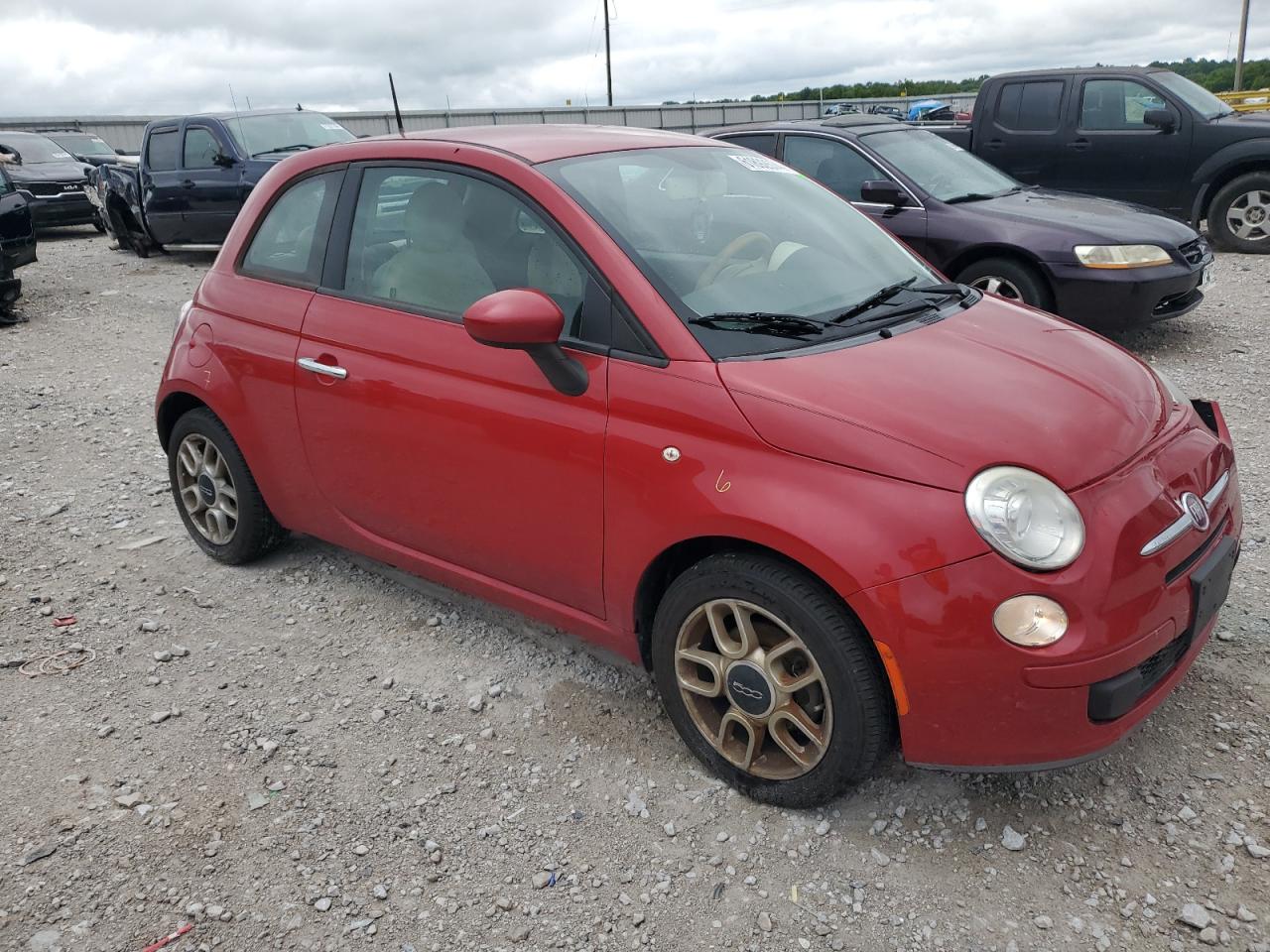 2012 Fiat 500 Pop VIN: 3C3CFFAR1CT365116 Lot: 61892674
