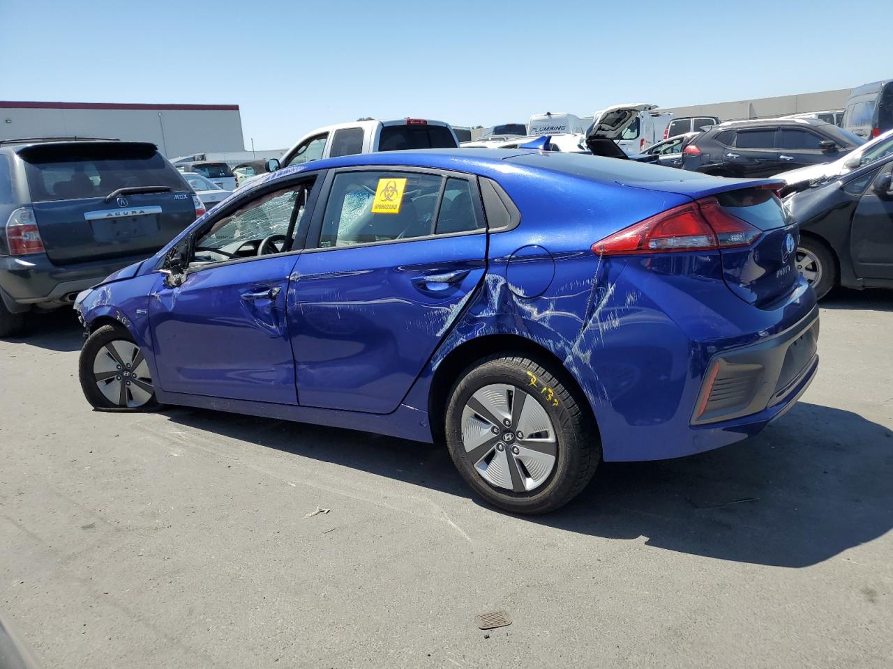 2020 Hyundai Ioniq Blue VIN: KMHC65LC7LU227662 Lot: 64276554