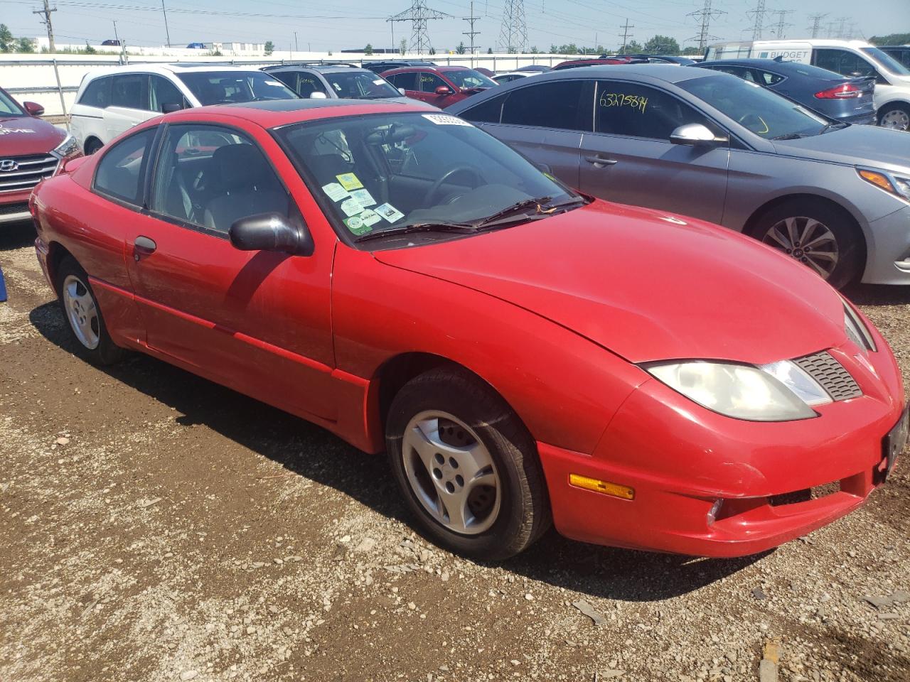 2005 Pontiac Sunfire VIN: 3G2JB12F25S193052 Lot: 62933564