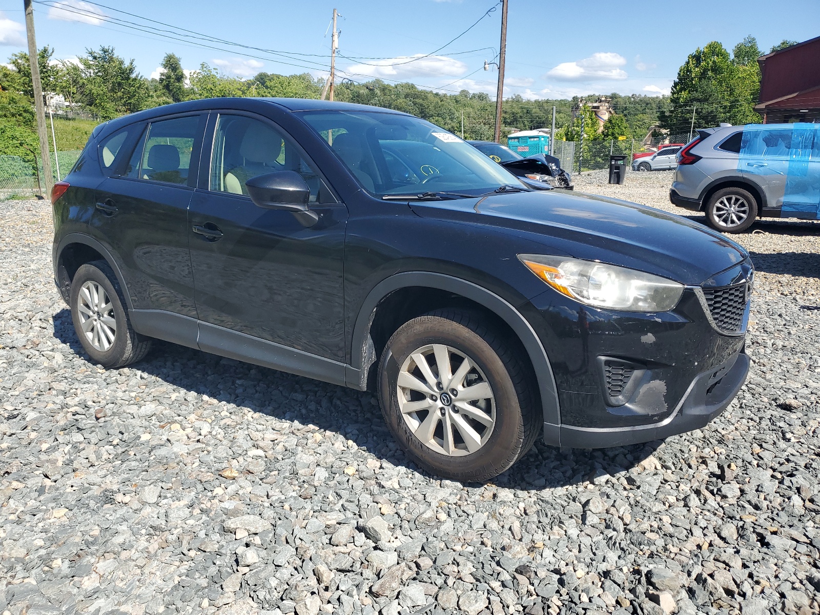 2014 Mazda Cx-5 Sport vin: JM3KE4BEXE0322539