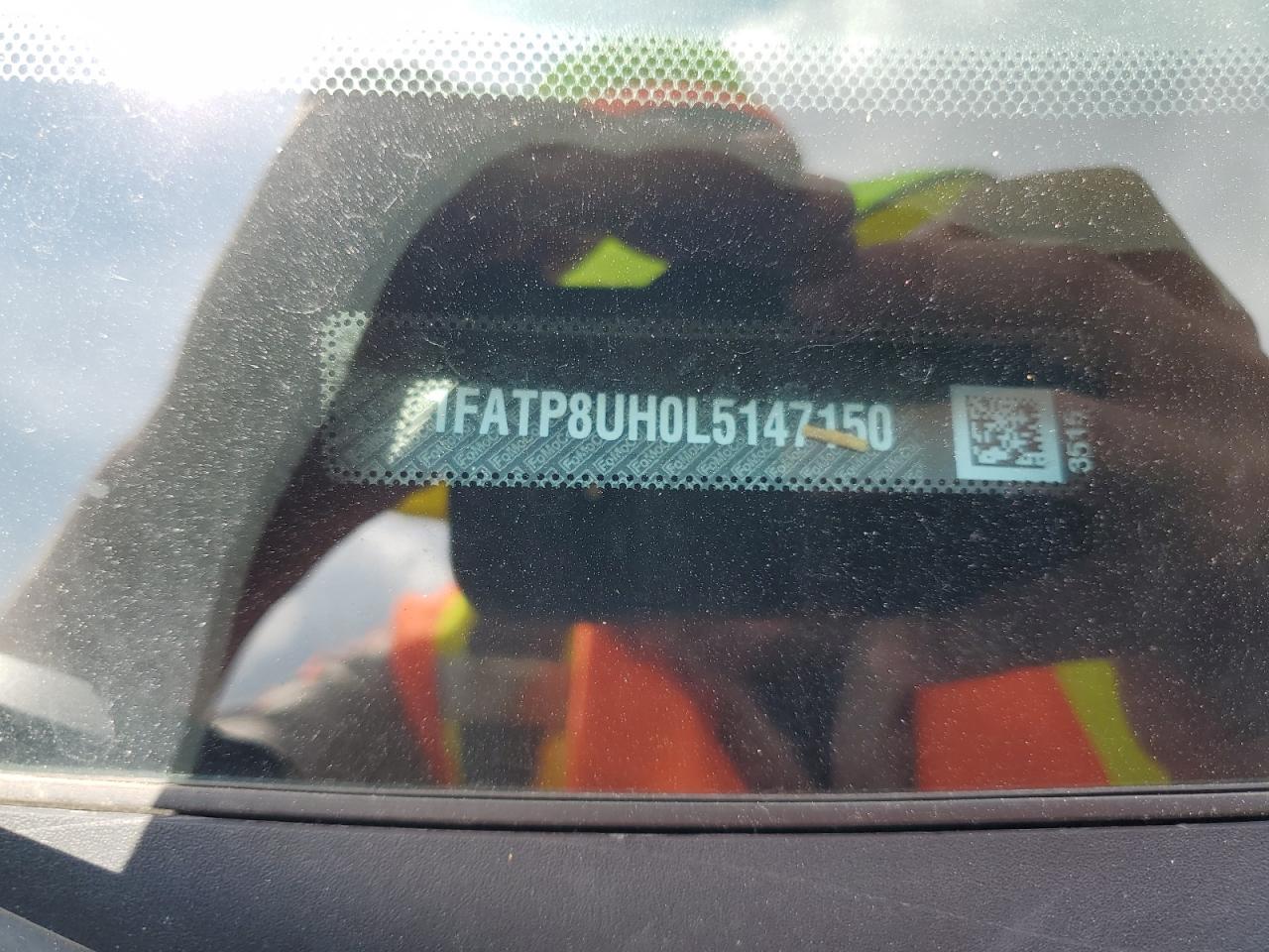 2020 Ford Mustang VIN: 1FATP8UH0L5147150 Lot: 61141134