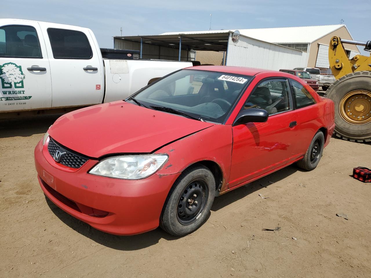 1HGEM22125L015201 2005 Honda Civic Dx Vp