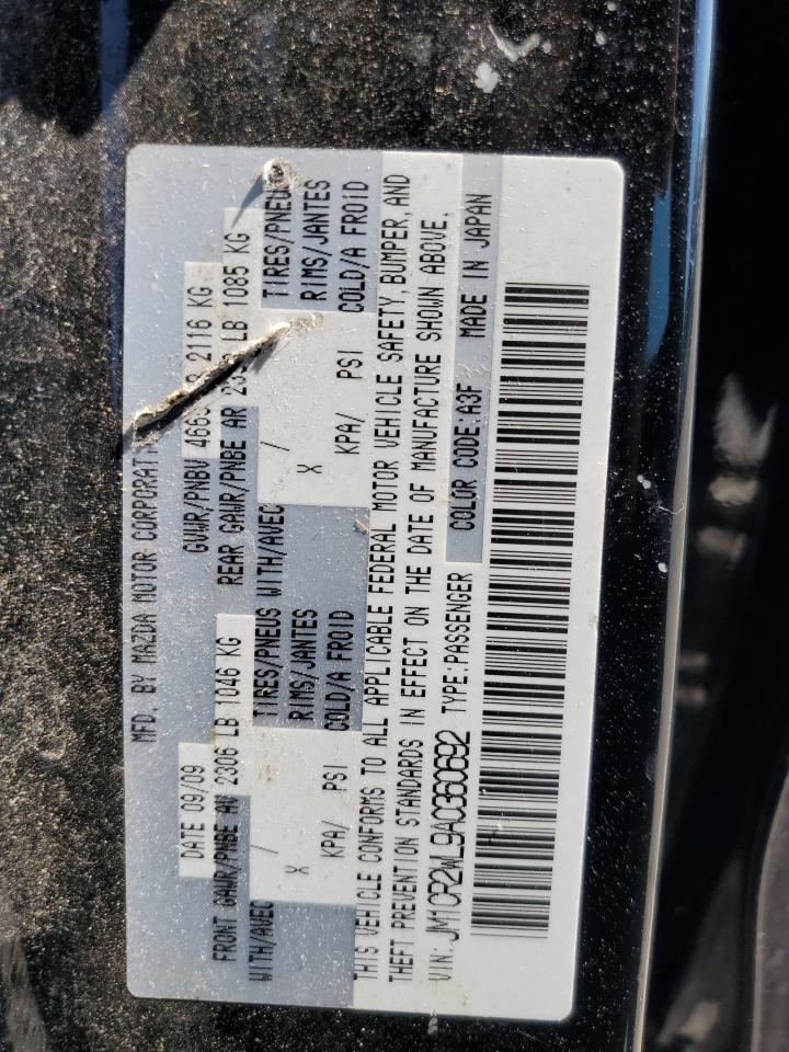 2010 Mazda 5 VIN: JM1CR2WL9A0360692 Lot: 61217124